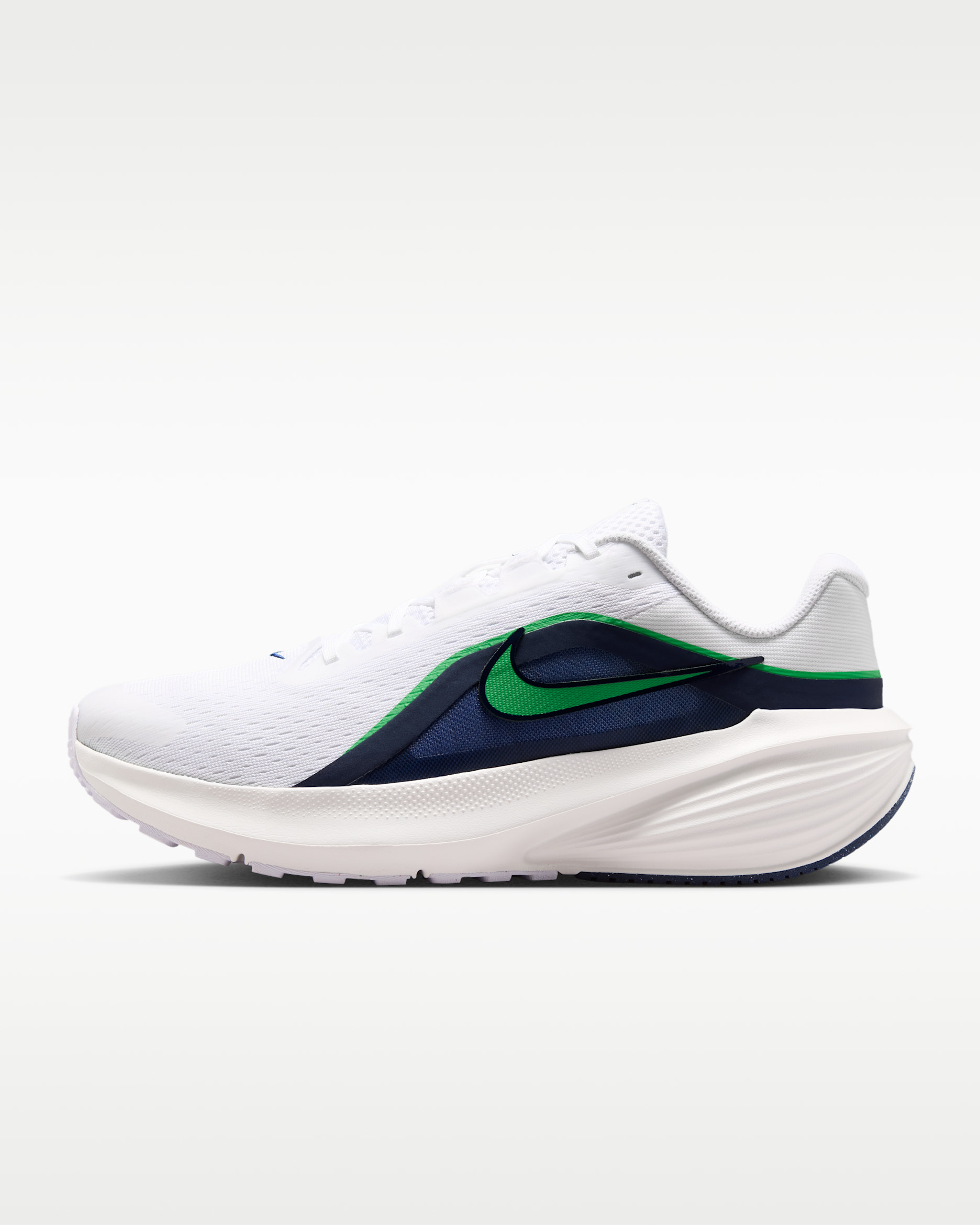 Scarpa da running su strada Nike Downshifter 14 – Uomo - Bianco/Midnight Navy/Summit White/Green Spark