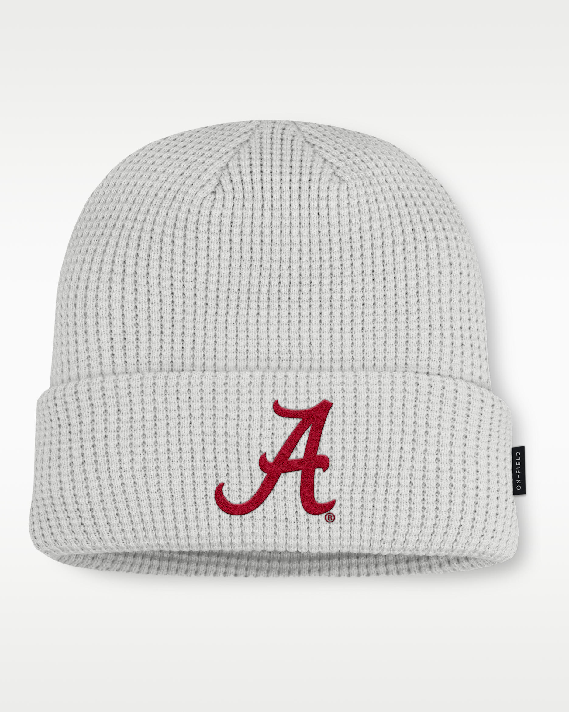 Alabama Utility Off-Field Men's Nike College Cuffed Beanie - Grey