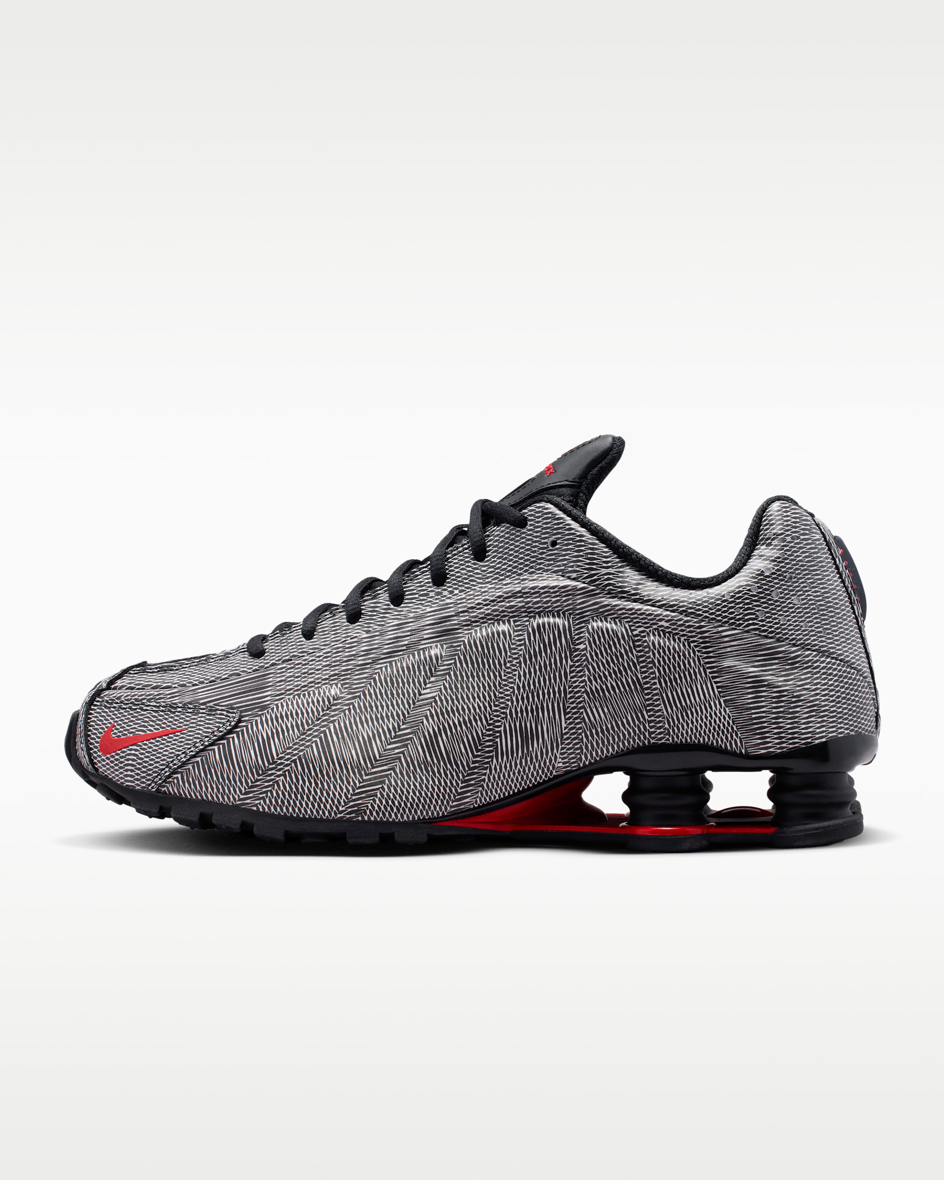 รองเท้า Nike Shox R4 - หลายสี/ดำ/University Red