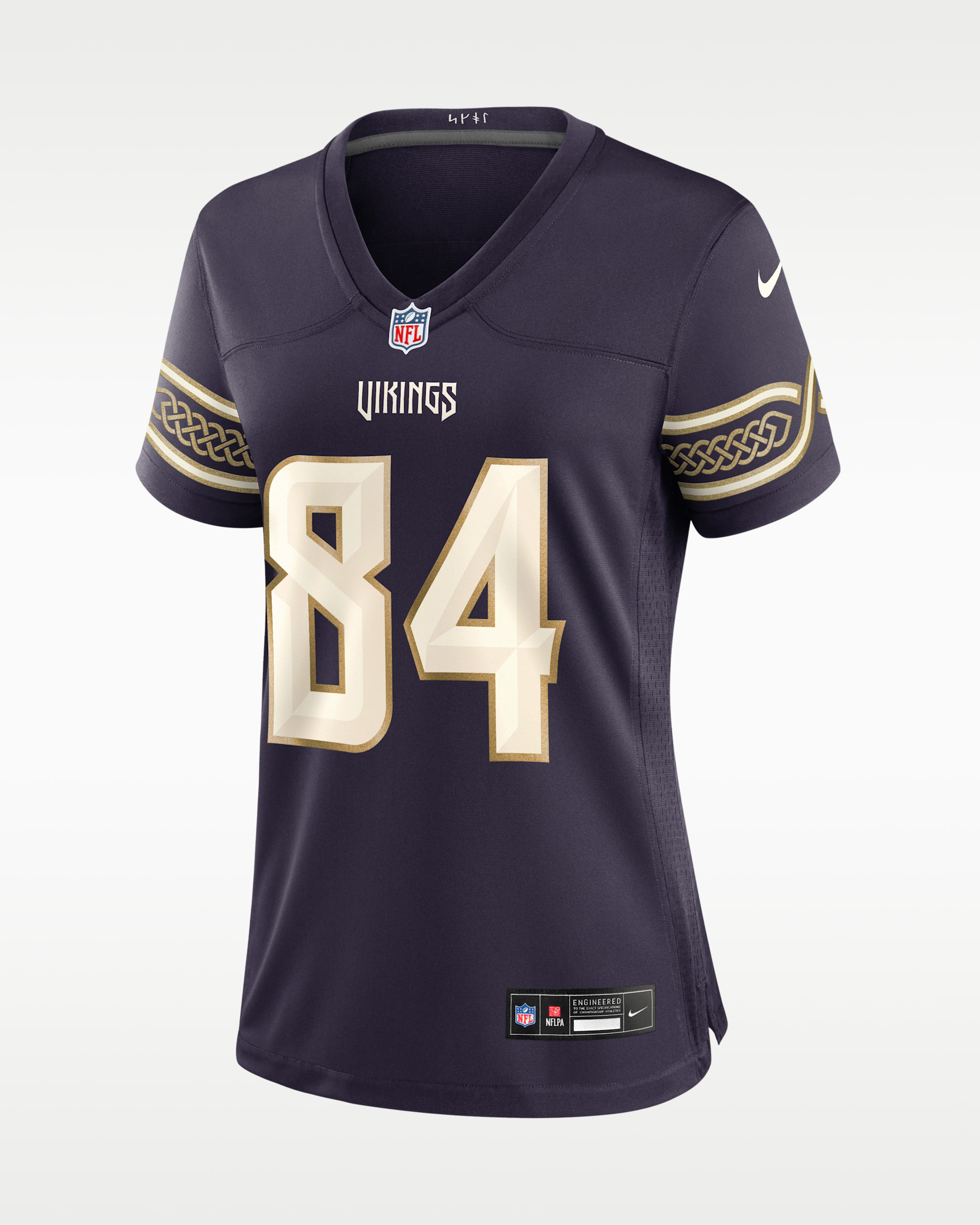 Randy Moss Minnesota Vikings Rivalries Collection Women's Nike NFL Game Jersey - Purple