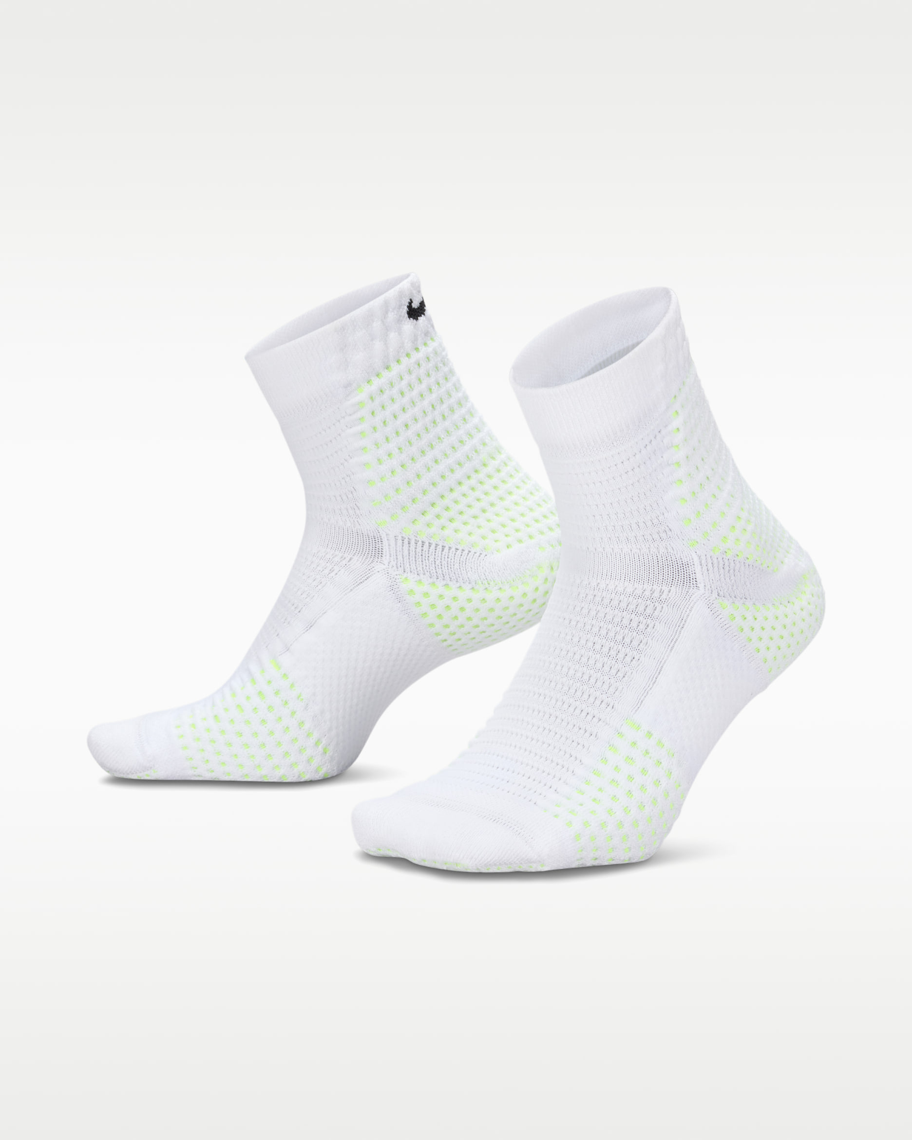 Nike Unicorn Dri-FIT ADV Cushioned Ankle Socks (1 Pair) - White/Volt/Black
