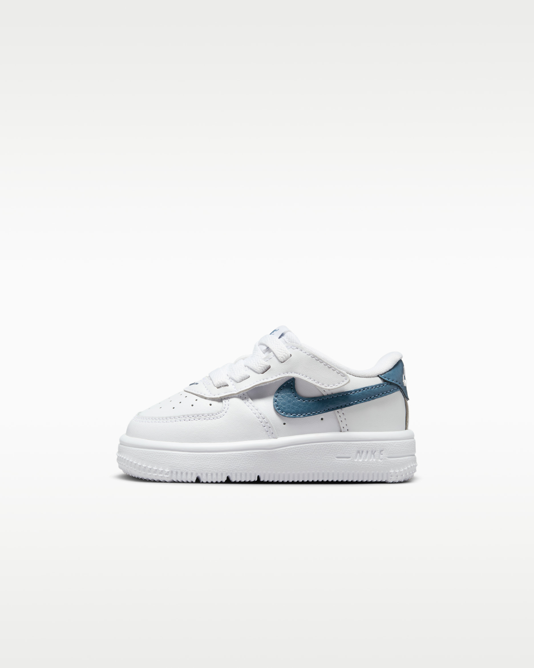 ナイキ フォース 1 LOW イージーオン ベビーシューズ - ホワイト/サンダーストーム