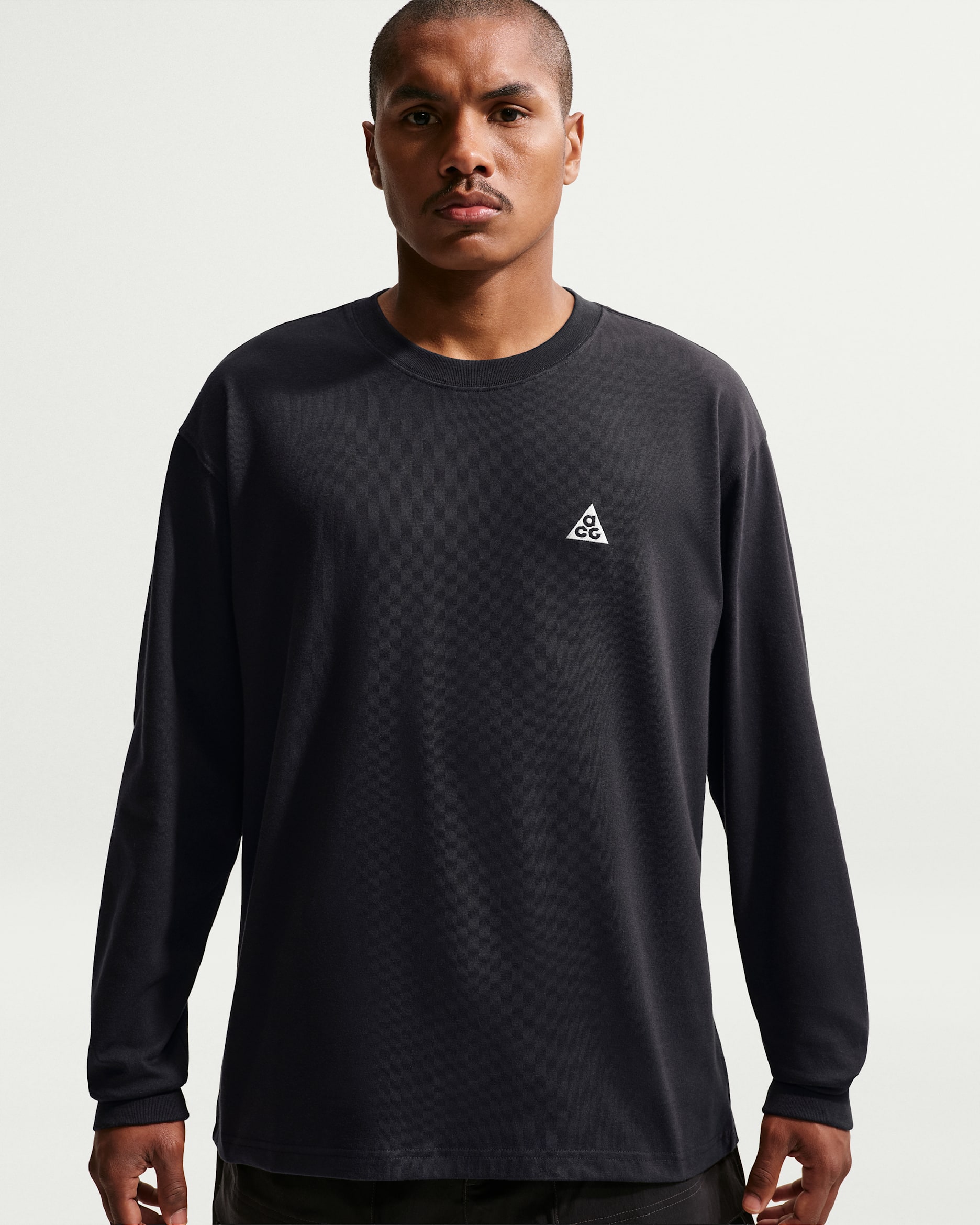 T-shirt à manches longues Nike ACG pour homme - Noir