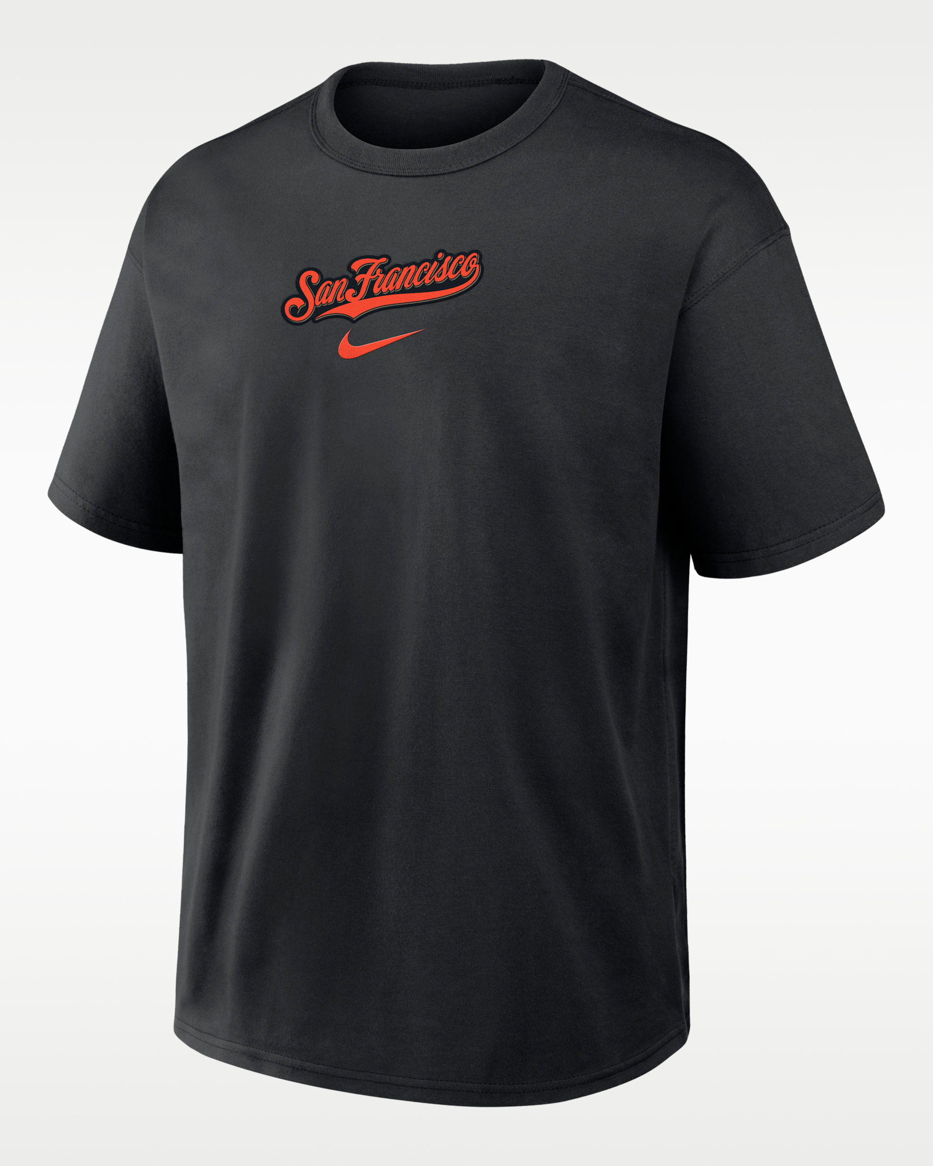 Playera Nike de la MLB para hombre San Francisco Giants City Name Max90 - Negro