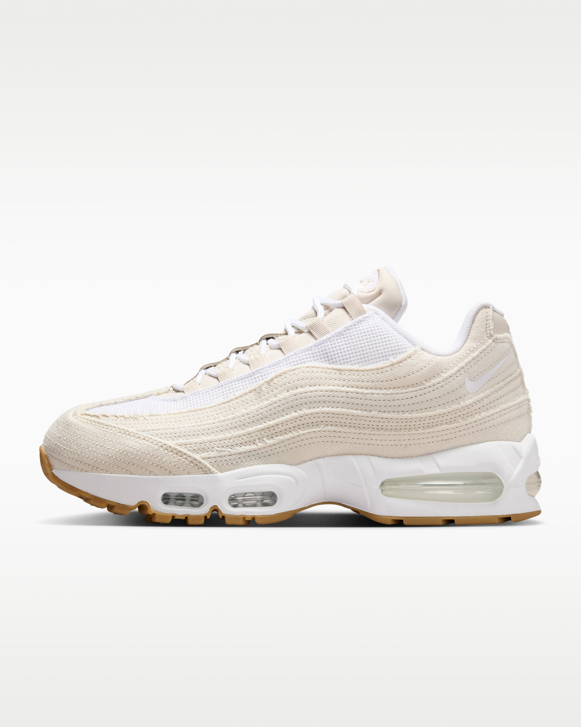 Nike Air Max 95 'Big Bubble' Men's Shoes - Light Orewood Brown/Gym Red/White