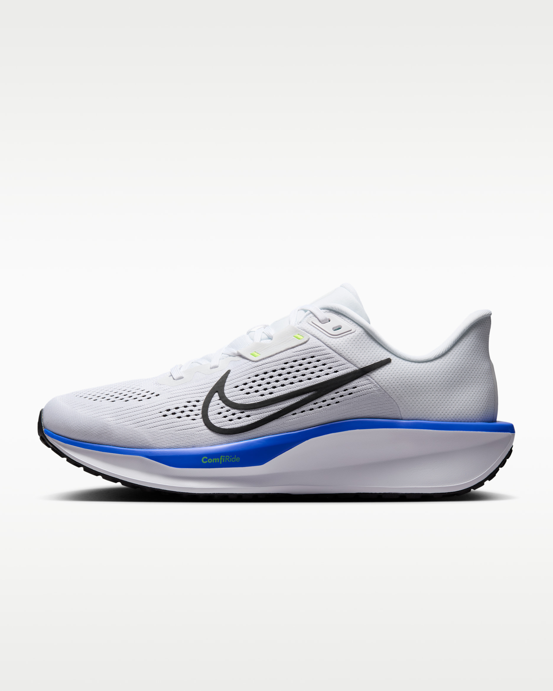 Tenis de correr en pavimento para hombre Nike Quest 6 - Blanco/Hiperroyal/Volt/Negro