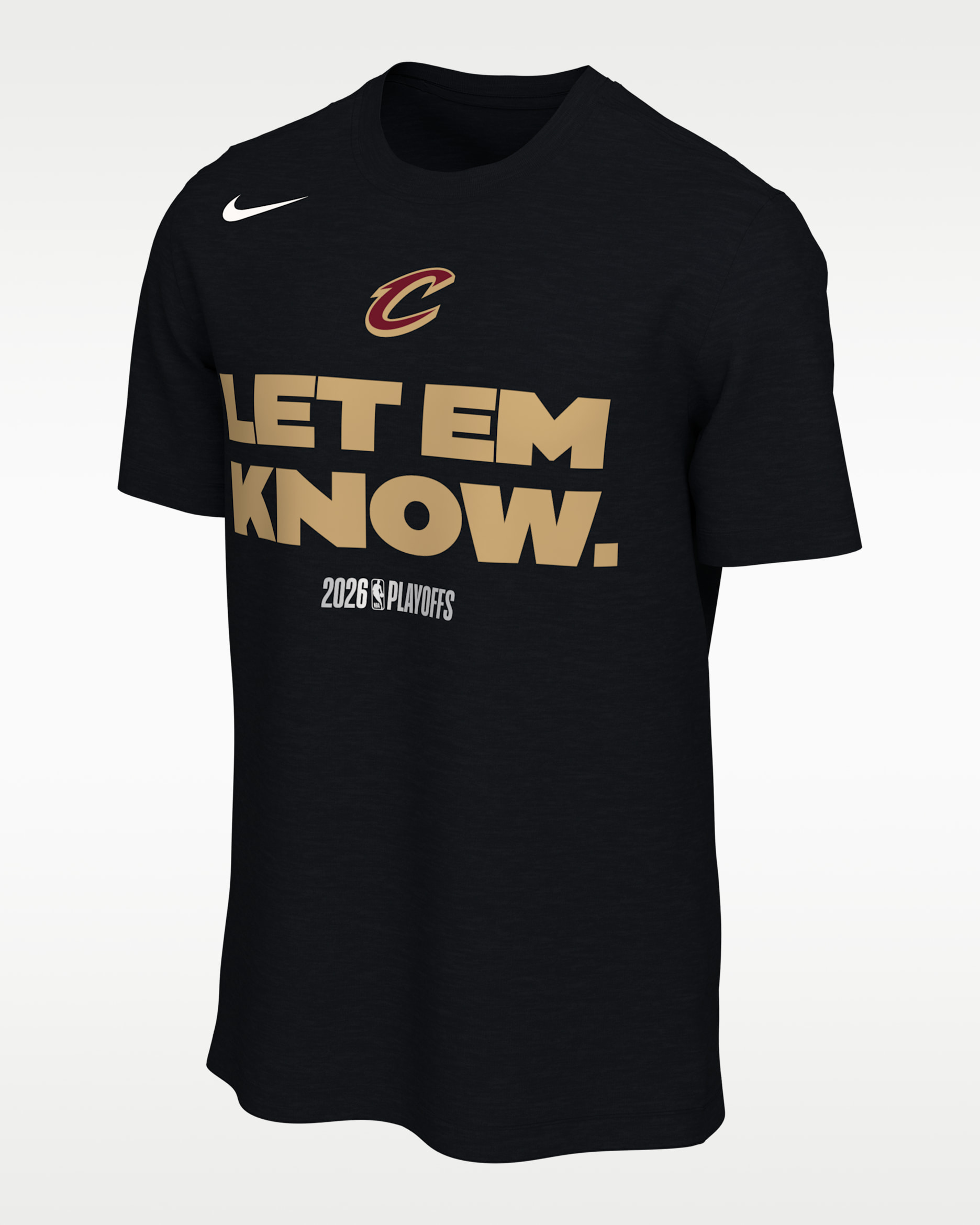Playera de básquetbol Nike de la NBA para hombre Cleveland Cavaliers - Negro