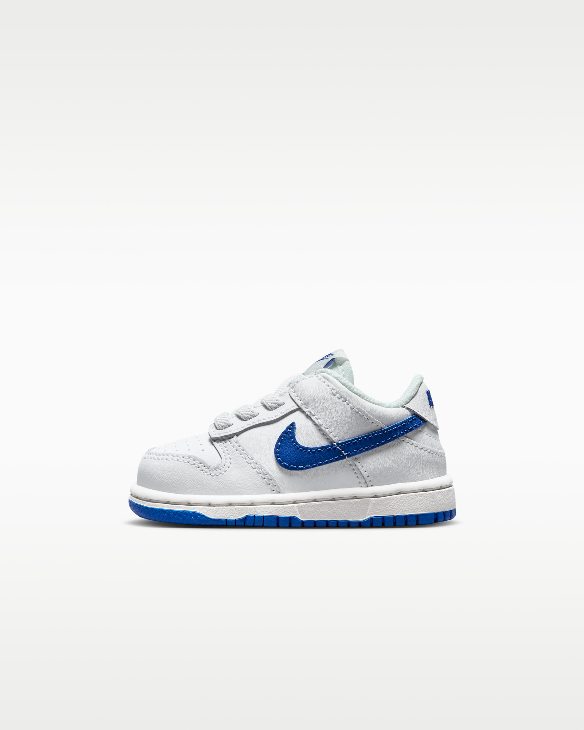 Nike Dunk Low Baby/Toddler Shoes - Summit White/Hyper Royal