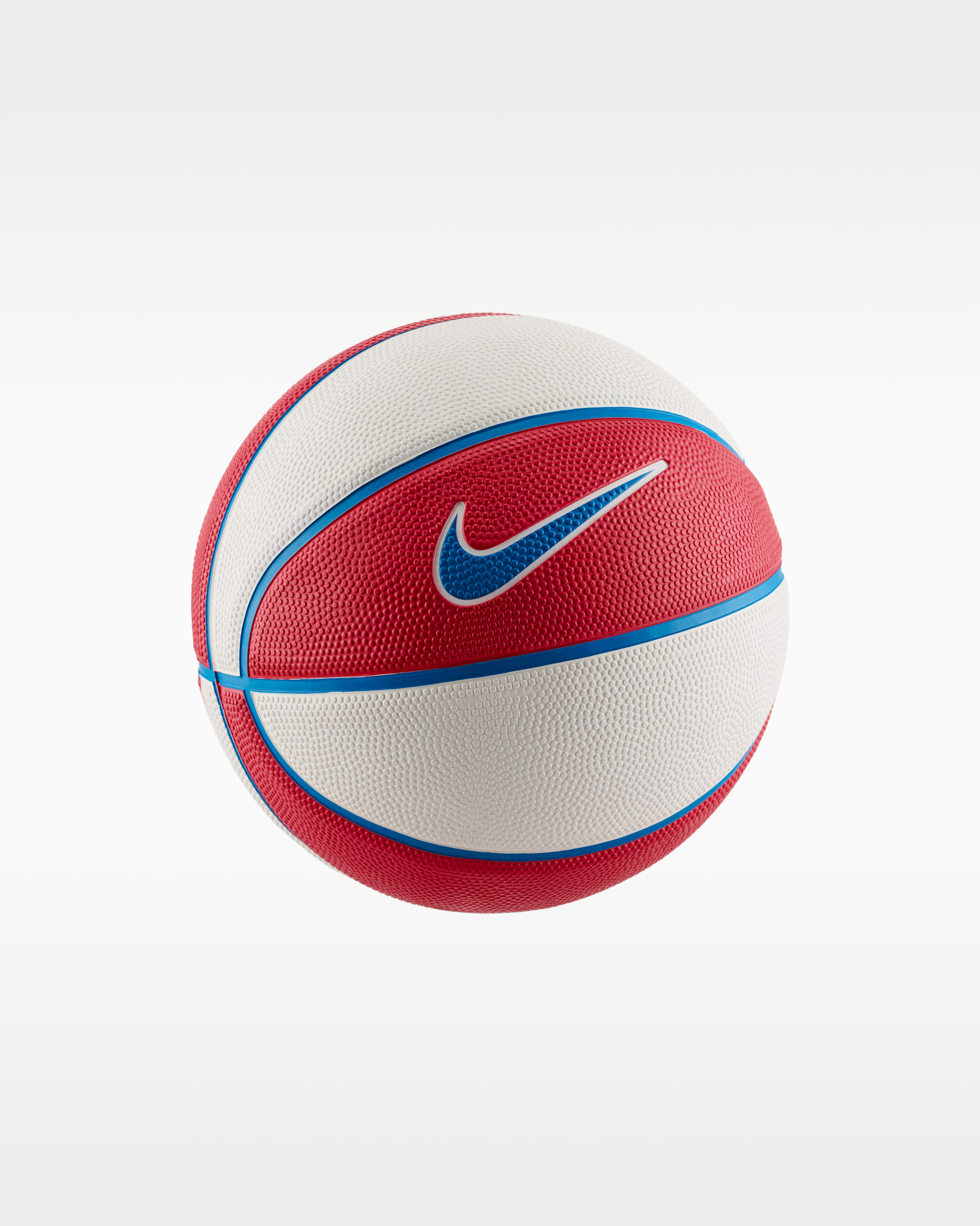 Balón de básquetbol Nike Skills - Rojo acción/Azul foto claro/Vela/Azul foto claro