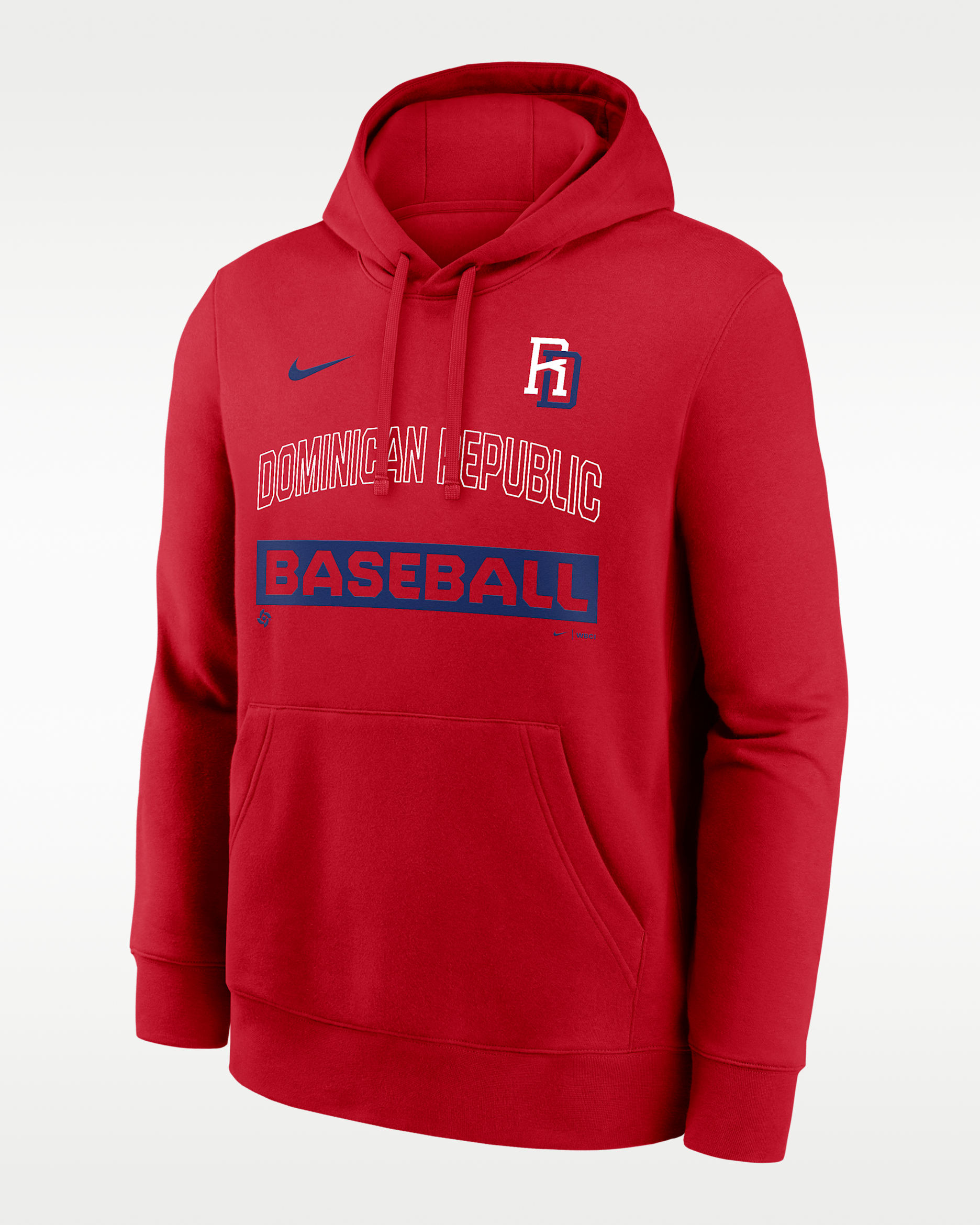 Dominican Republic National Baseball Team 2026 World Baseball Classic Club Men's Nike Pullover Hoodie - Red