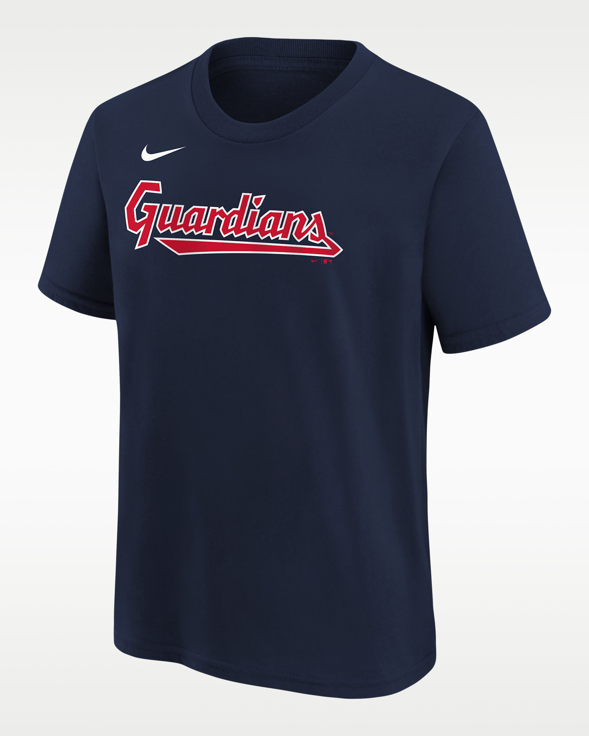 JosÈ RamÌrez Cleveland Guardians Big Kid's Nike MLB T-Shirt - Navy