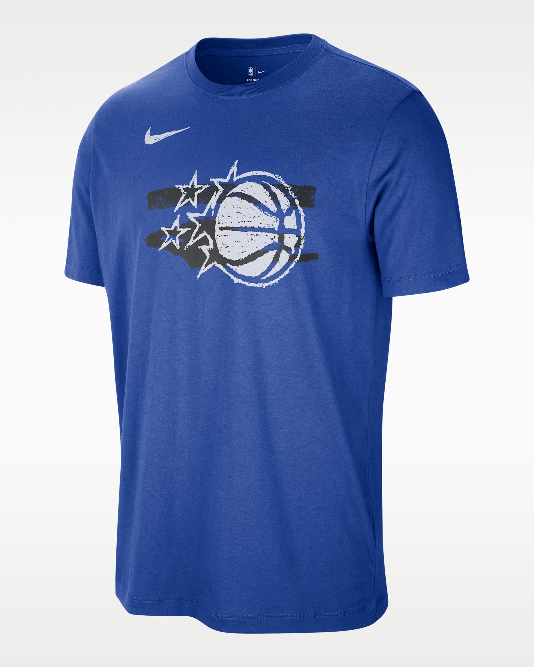 Playera Nike de la NBA para hombre Orlando Magic Courtside - Royal juego