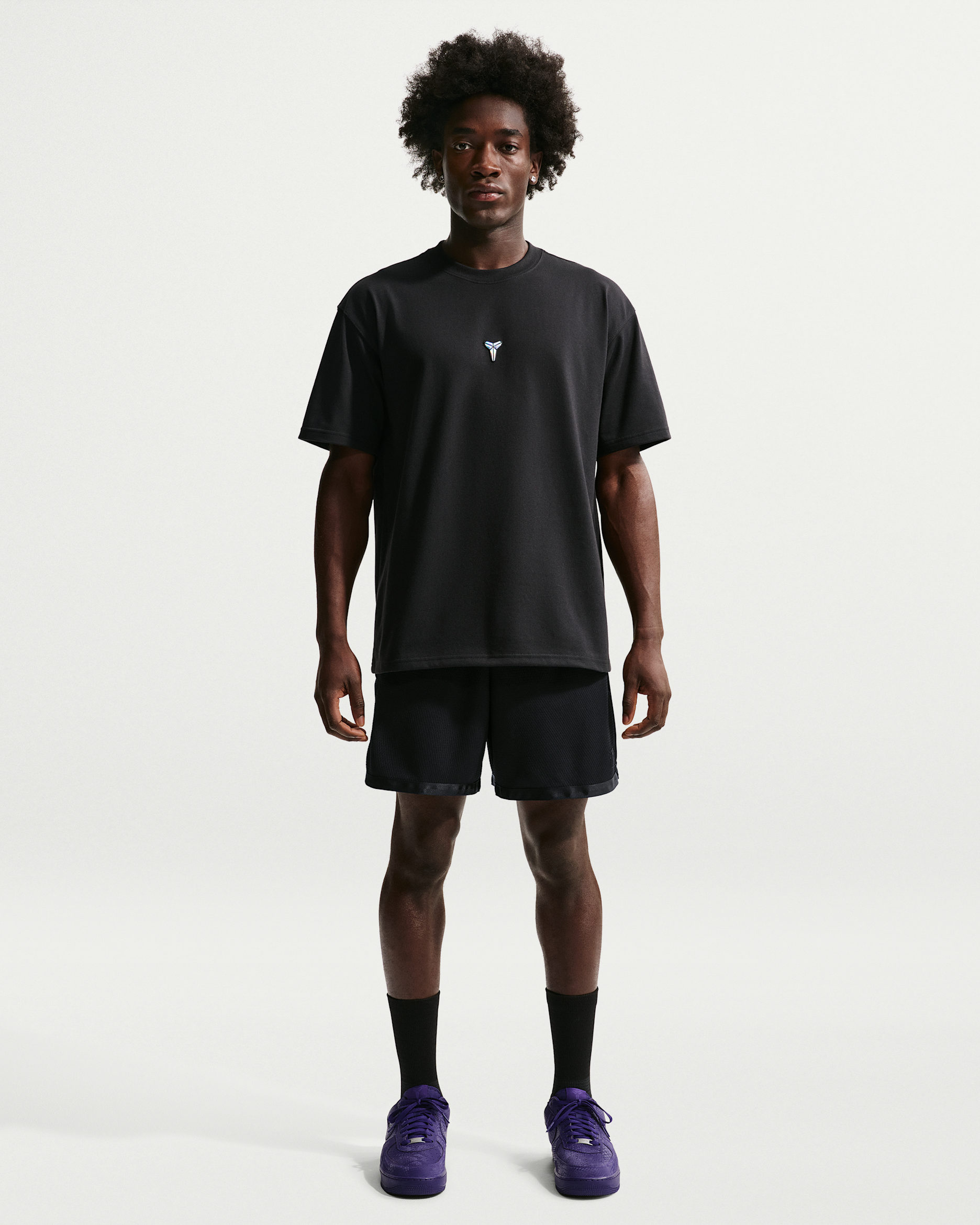 Kobe Men's Dri-FIT Basketball Shorts - Black/Black