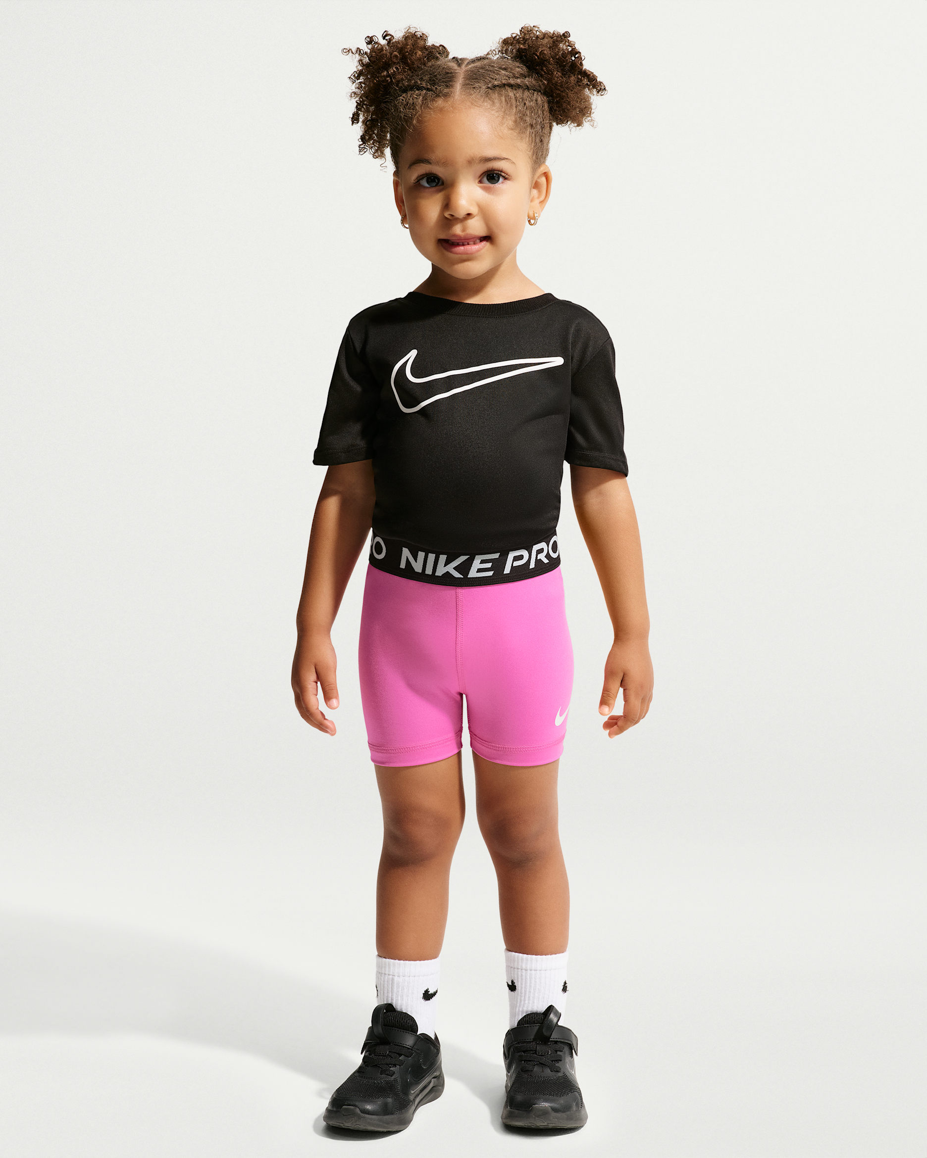 Nike Pro Toddler Dri-FIT Shorts - Playful Pink