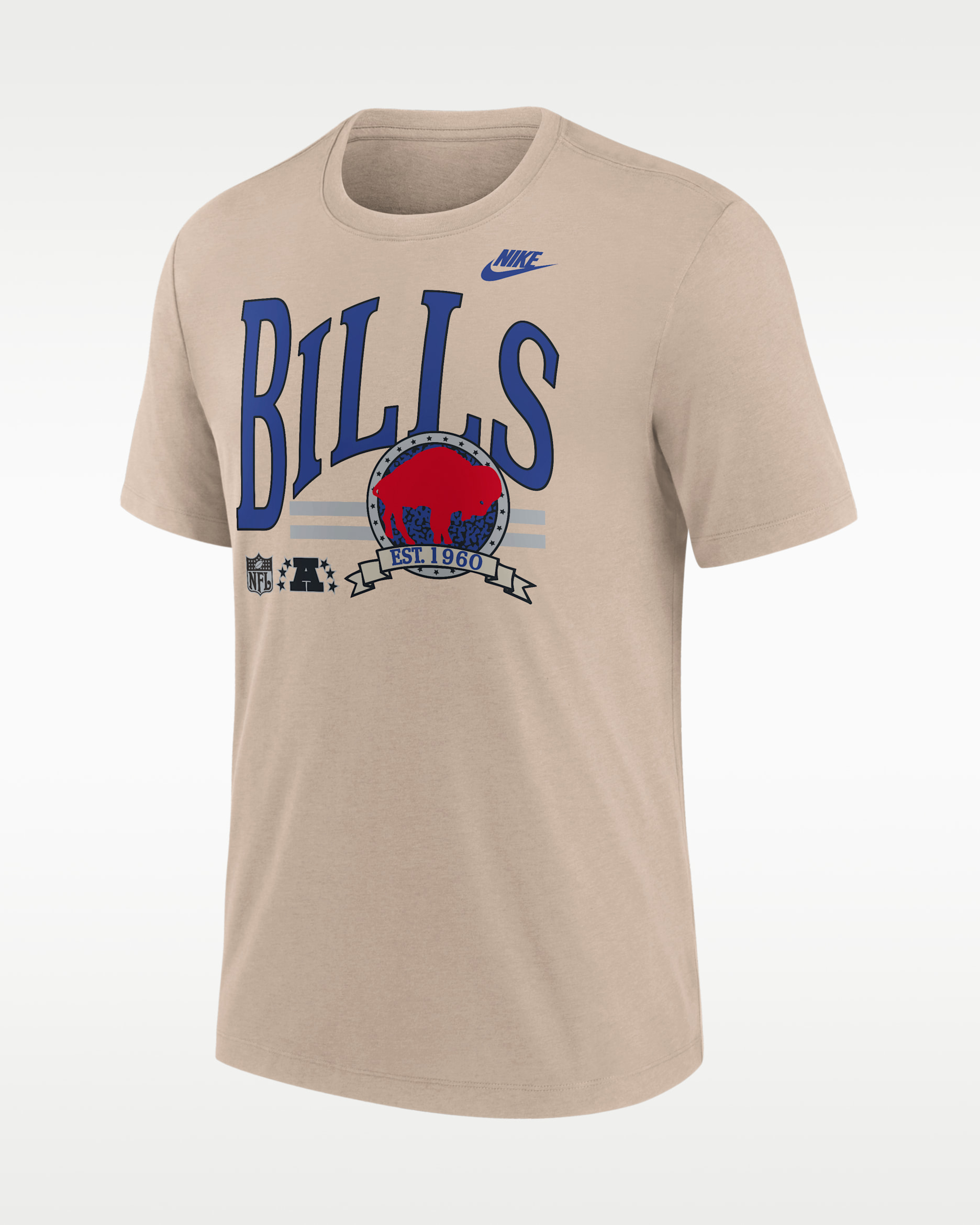 Buffalo Bills Rewind Men's Nike NFL T-Shirt - Sand