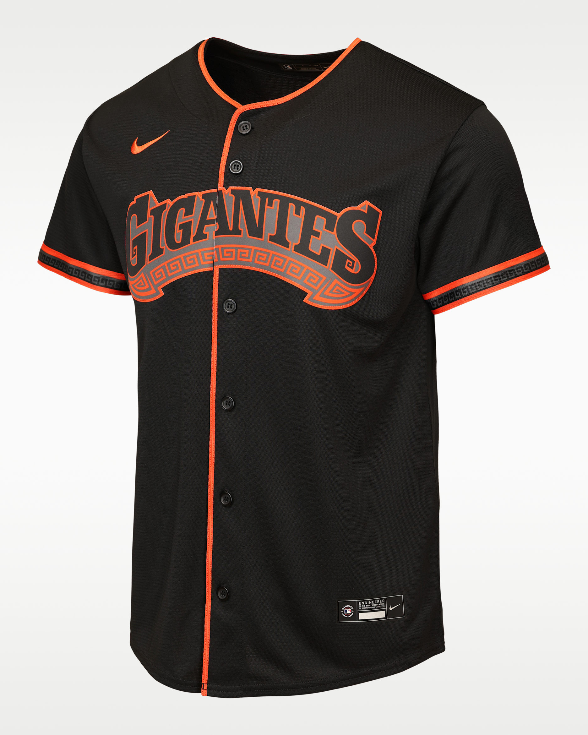 Jersey Nike de la MLB Replica para niños talla grande Jung Hoo Lee San Francisco Giants - Negro