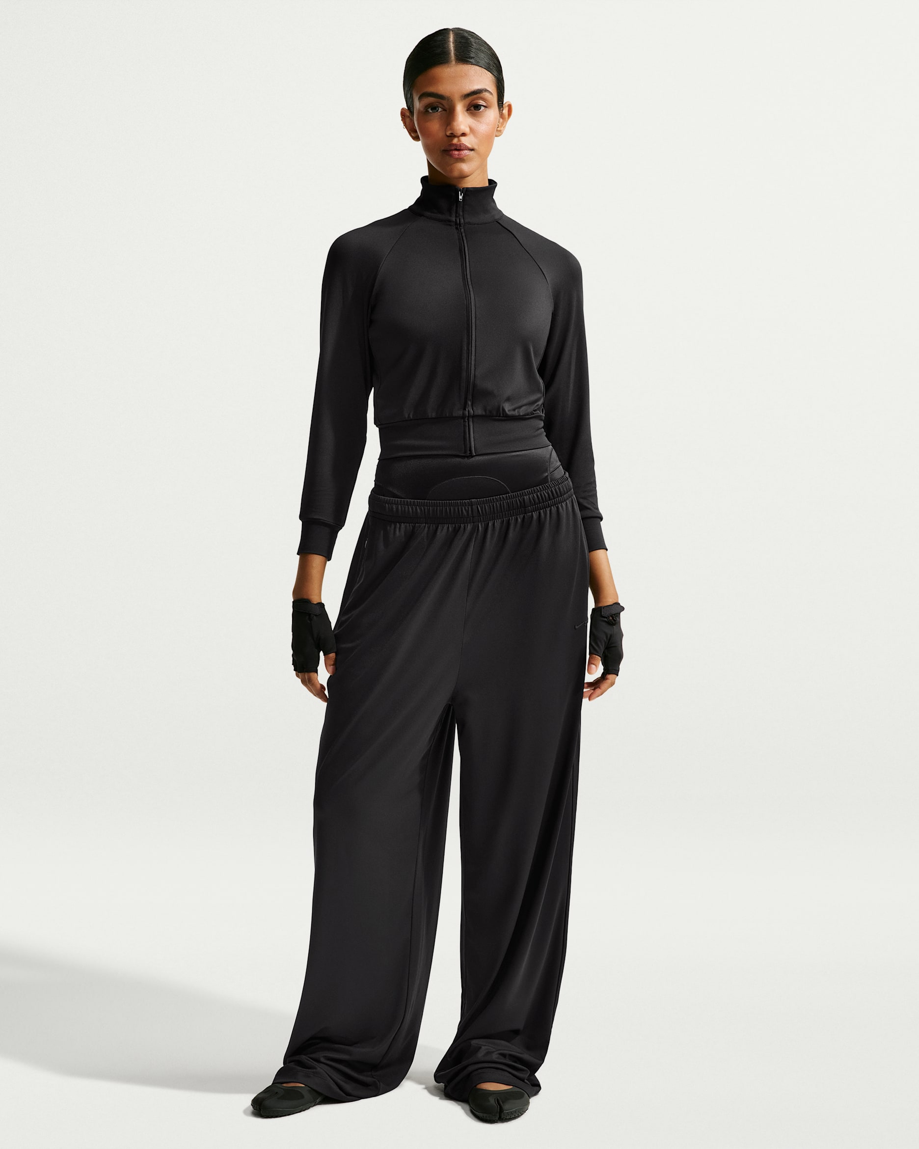 NikeSKIMS Airy Women's Wide-Leg Trousers - NSKM Obsidian