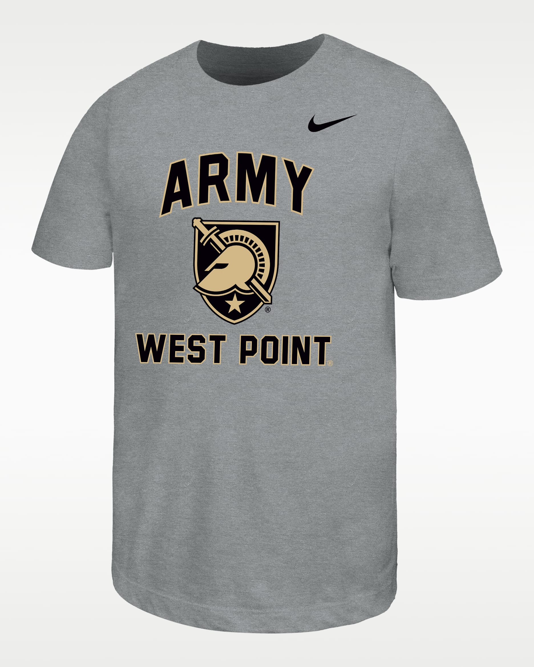 Army Black Knights Big Kids' Nike Football T-Shirt - Dark Grey Heather
