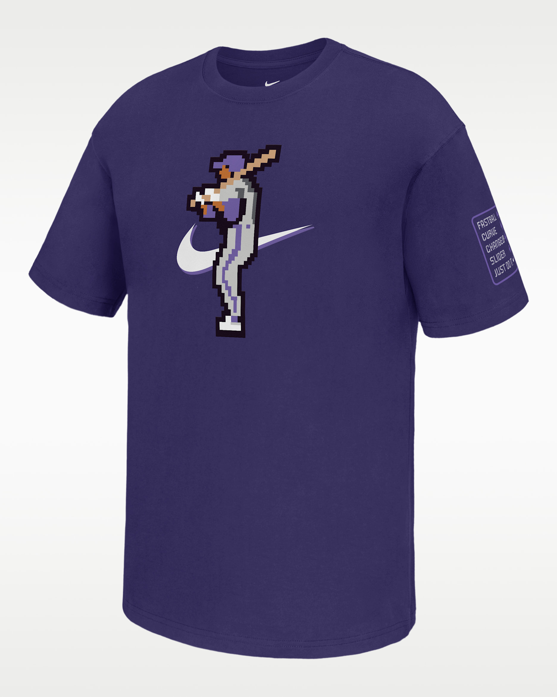Nike Men's Baseball T-Shirt - New Orchid