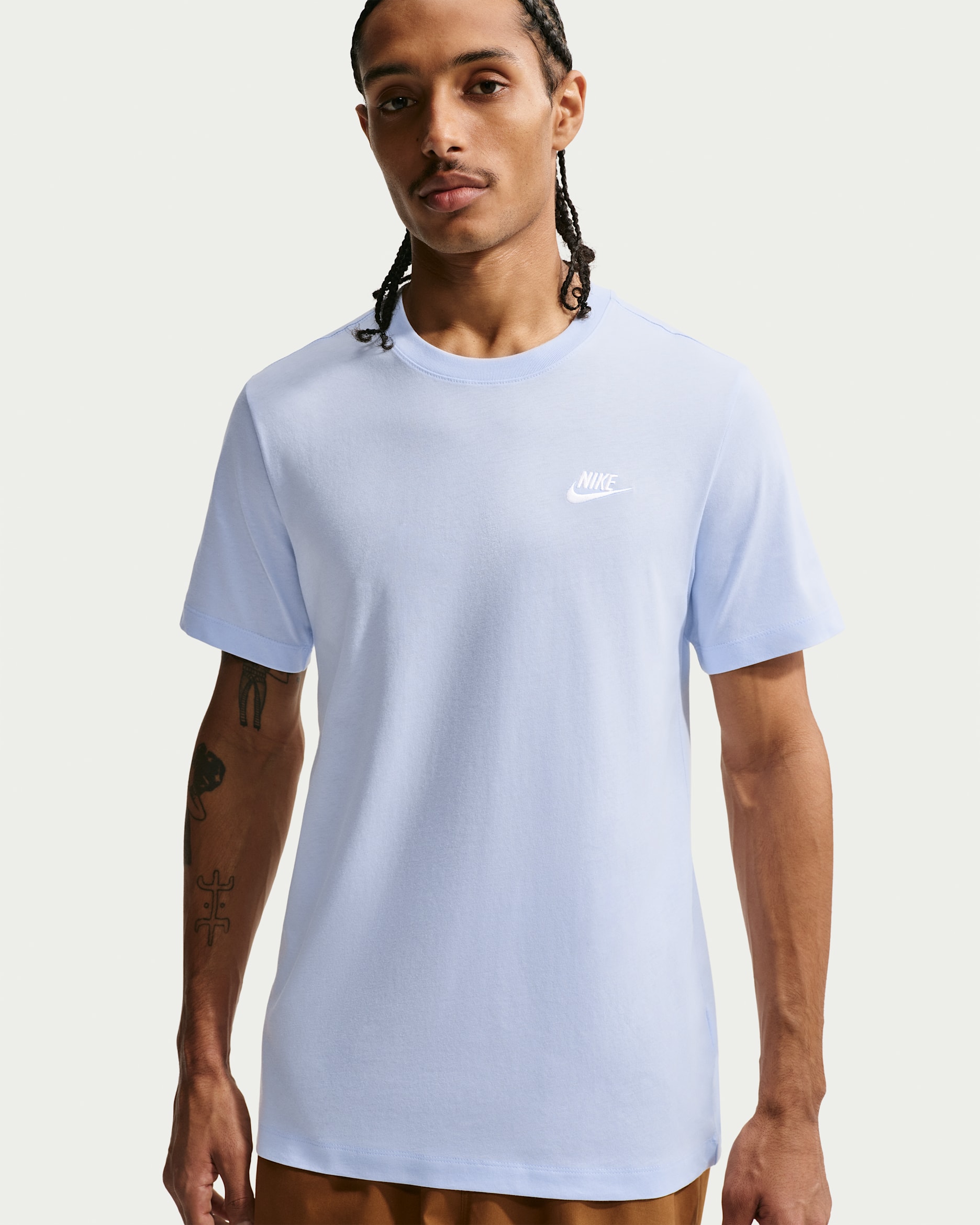 Nike Sportswear Club Men's T-Shirt - Hydrogen Blue