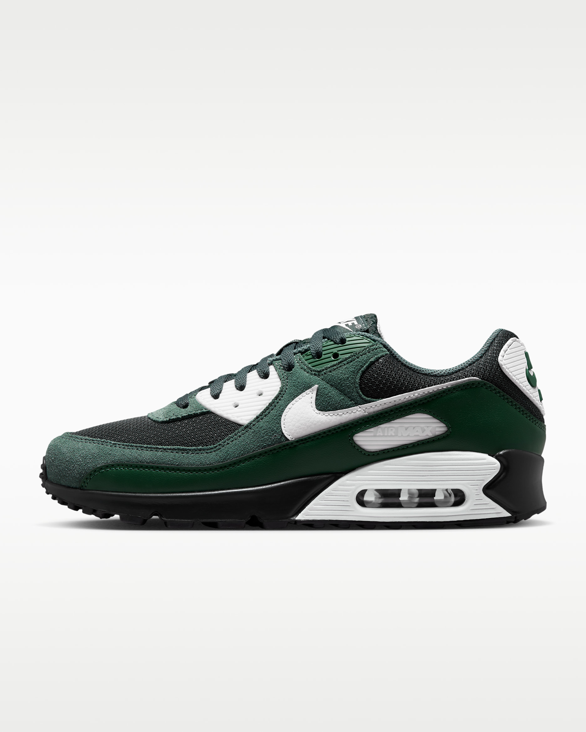 Nike Air Max 90 Men's Shoes - Black Spruce/Vintage Green/Fir/Summit White