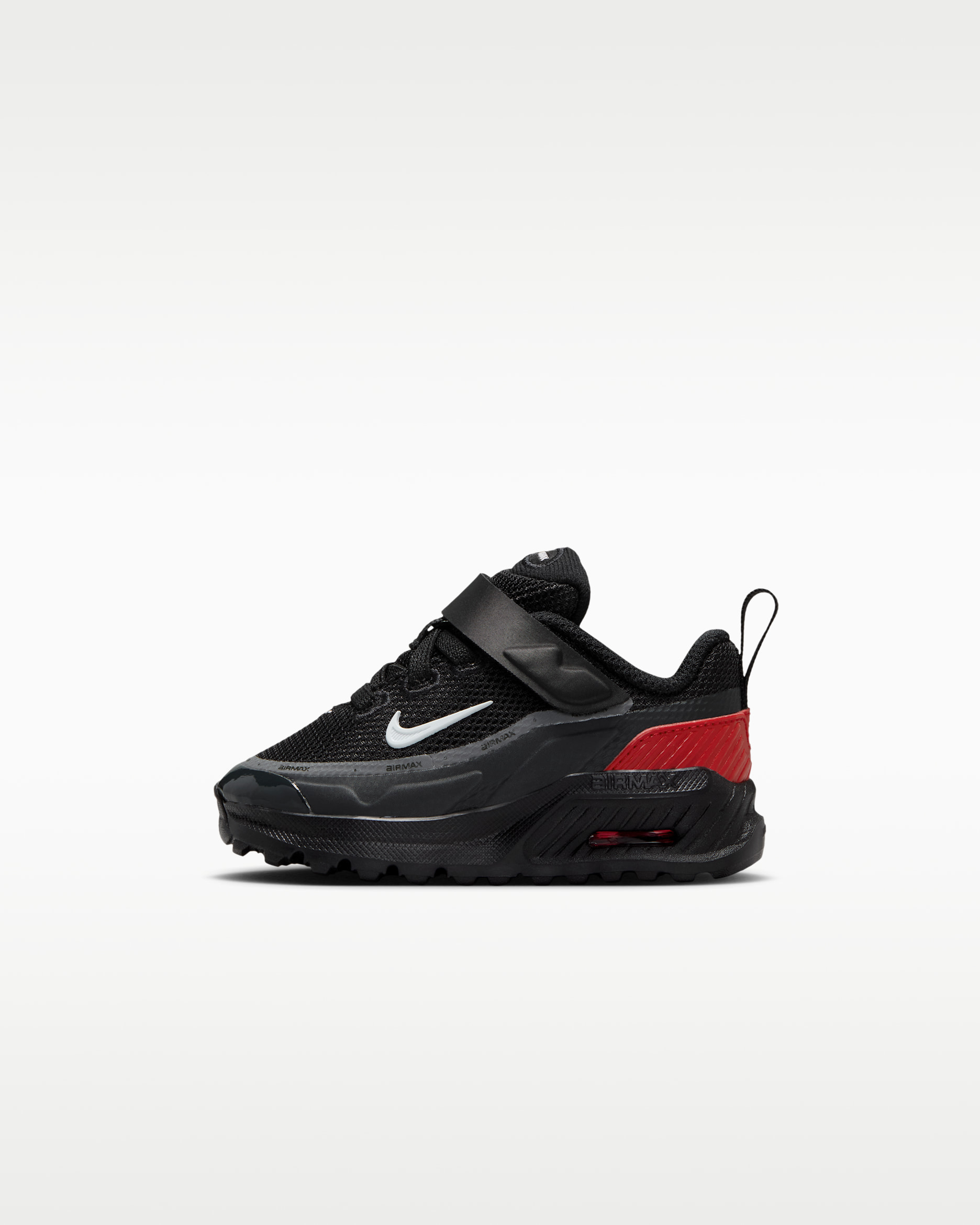 Nike Air Max Bia Baby/Toddler Shoes - Black/University Red/Anthracite/White