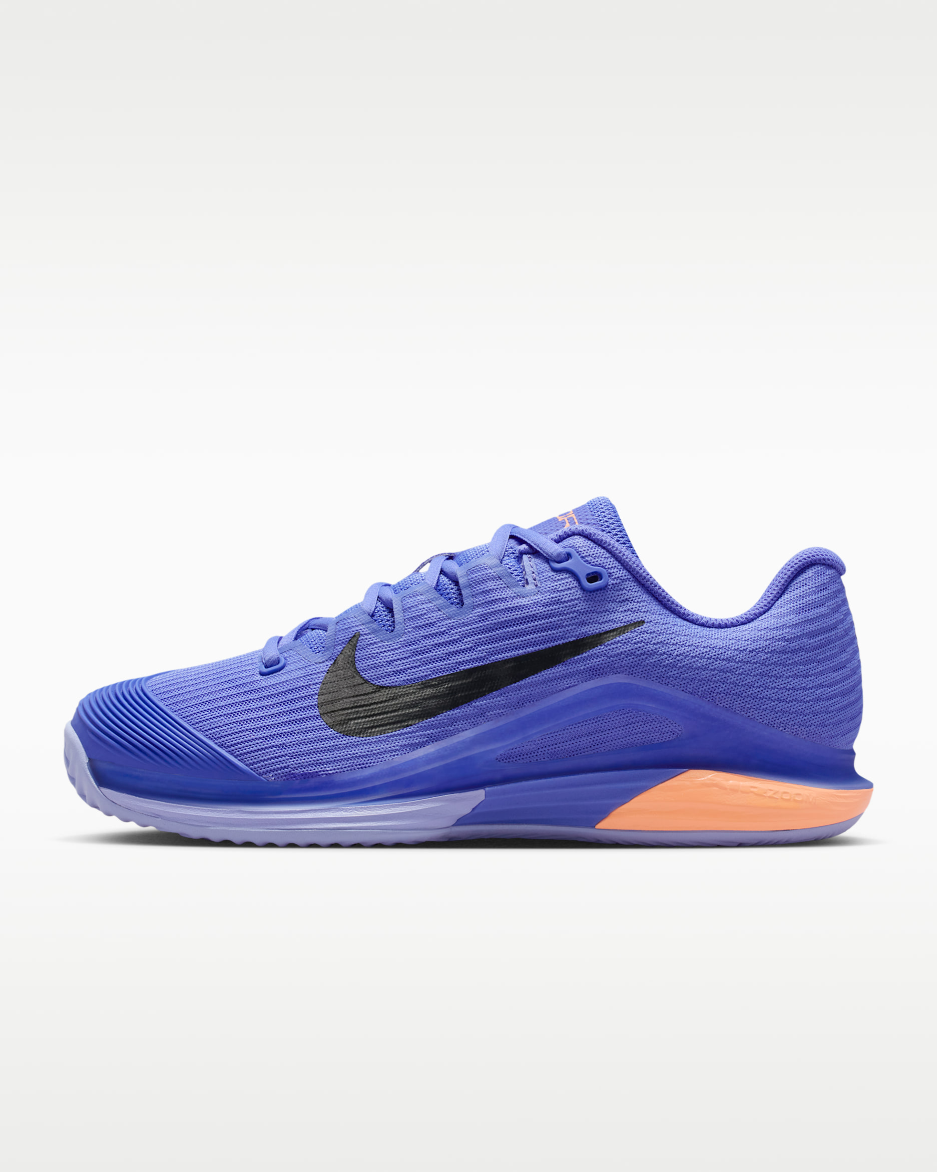 Chaussure de tennis pour terre battue Nike Vapor 12 pour femme - Sapphire/Light Thistle/Orange Pulse/Noir