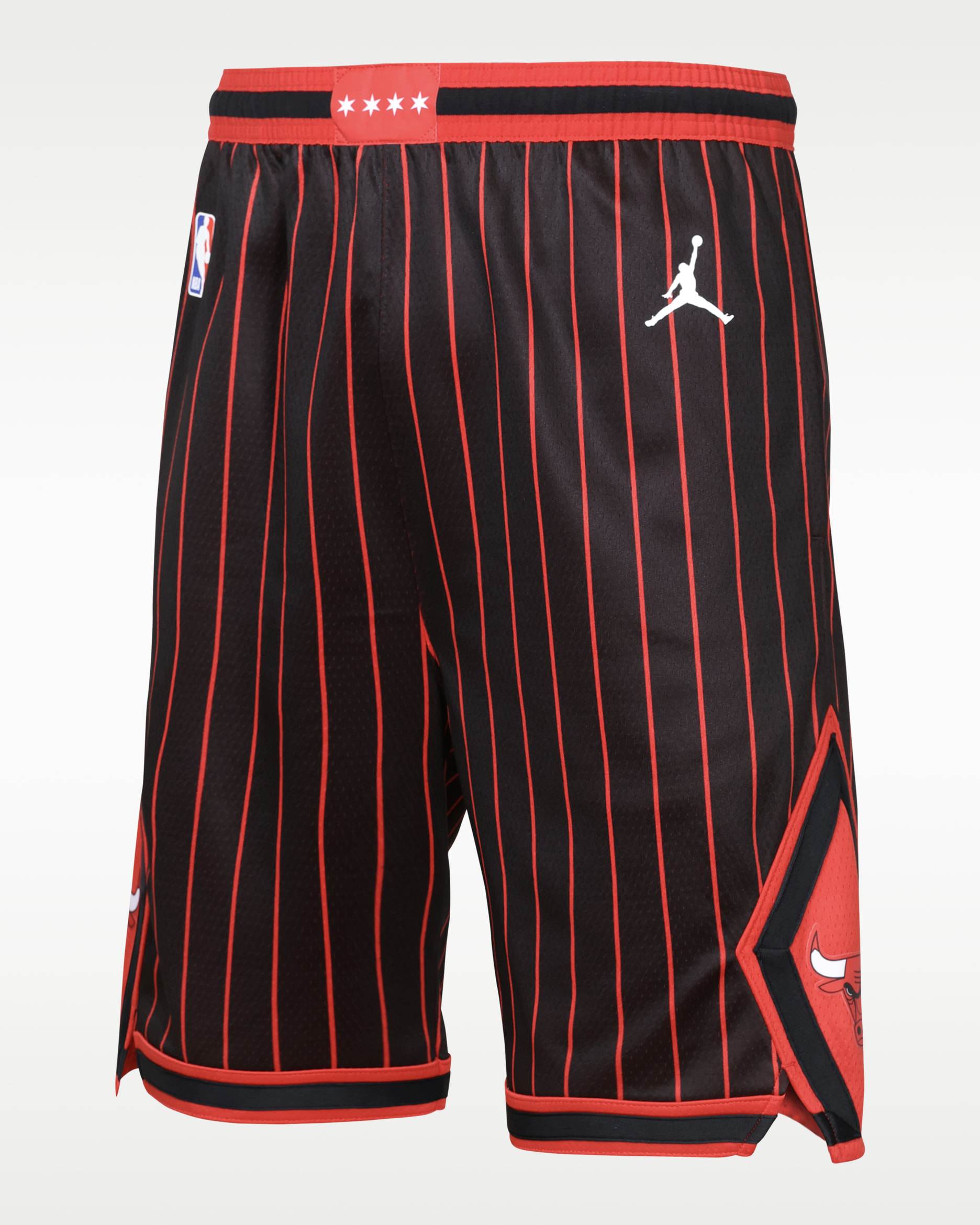 Short Nike NBA Swingman Chicago Bulls Statement Edition pour ado - Noir