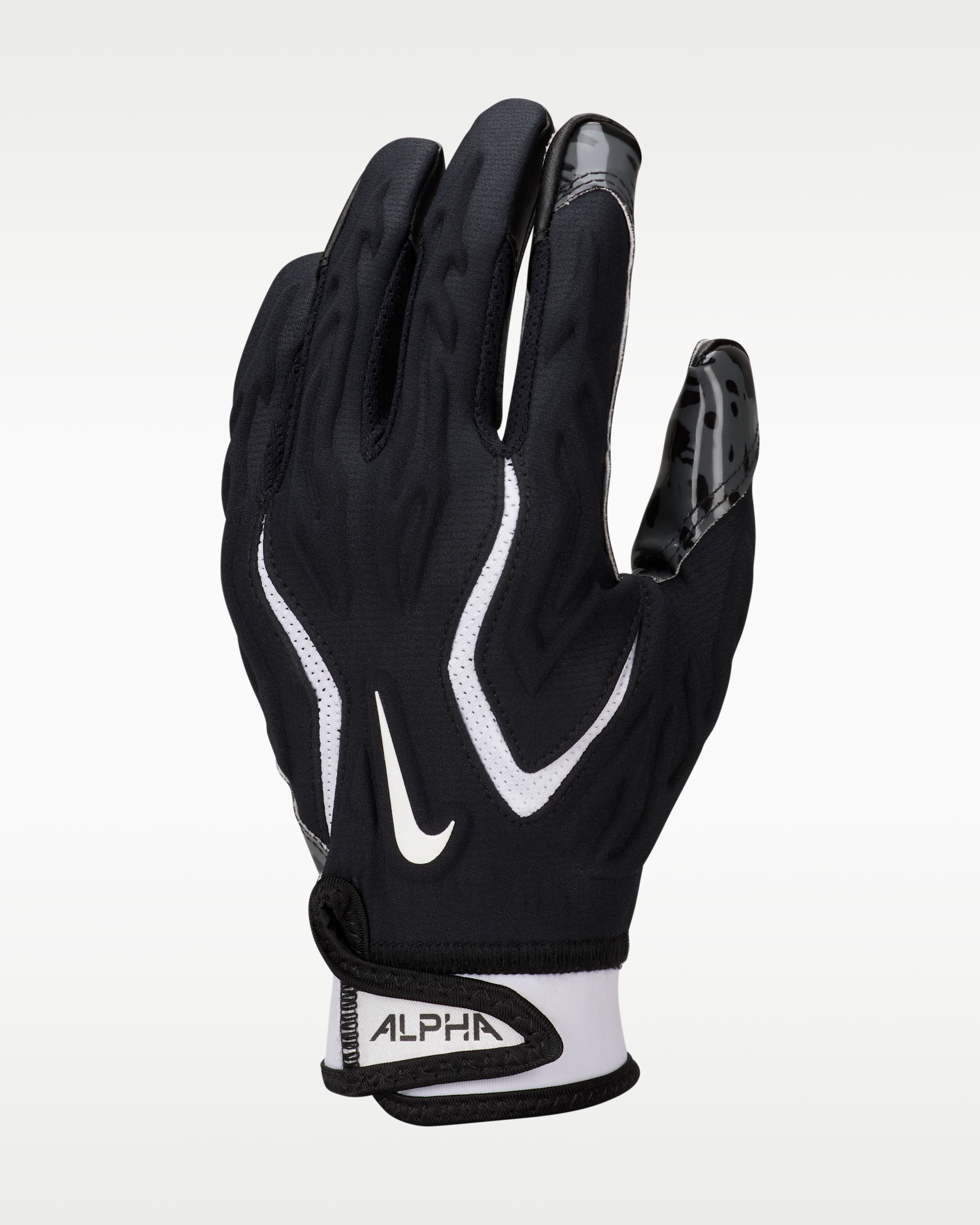 Guantes de fútbol americano para niños talla grande Nike Superbad (1 par) - Negro/Blanco