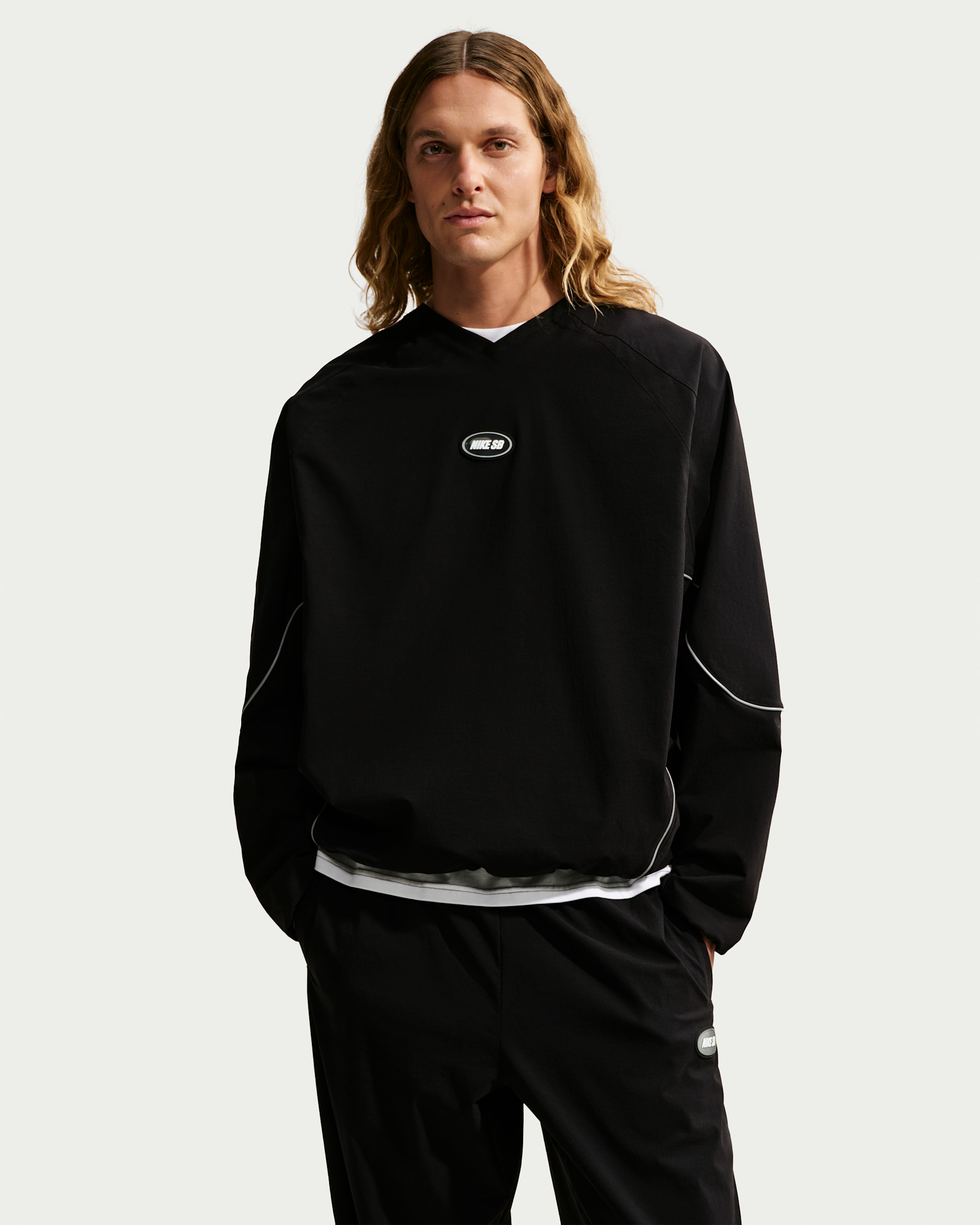 Nike SB Woven Skate Top - Black