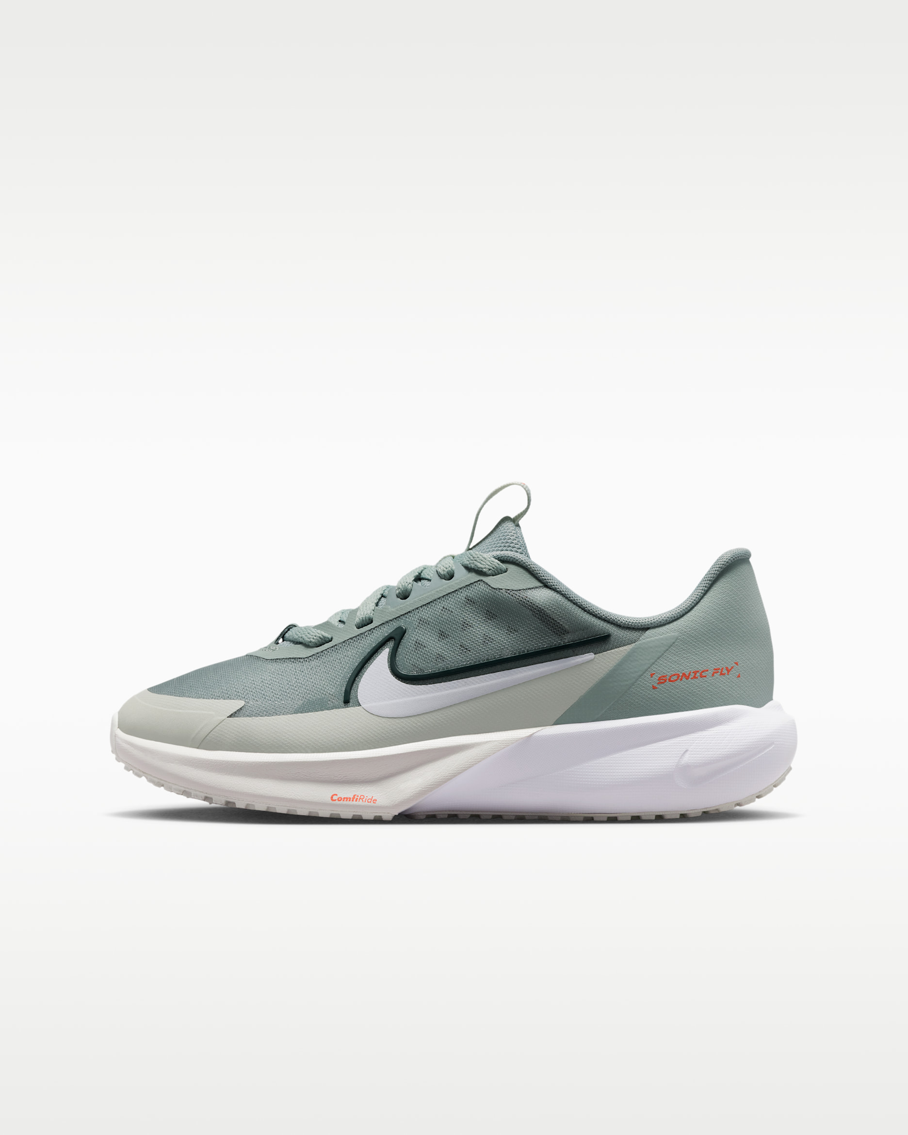 Nike Sonic Fly Big Kids' Running Shoes - Light Pumice/Spruce Aura/Light Pumice/White