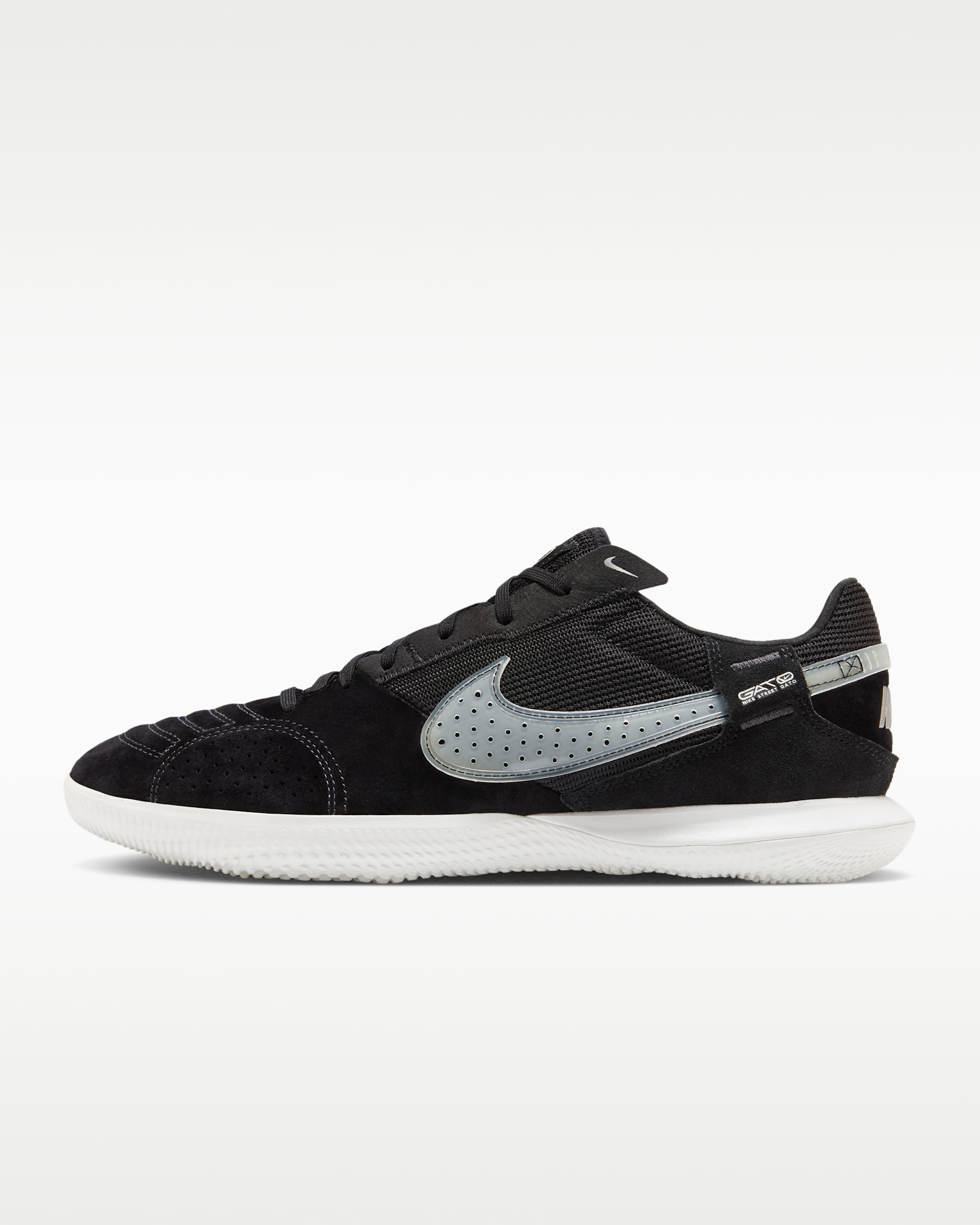 Nike Streetgato Düşük Bilekli Krampon - Siyah/Off Noir/Summit White