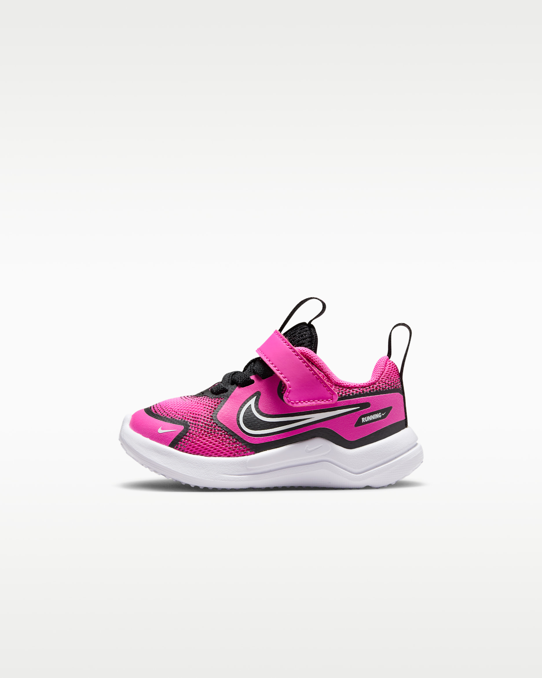 Nike Cosmic Runner 嬰幼兒鞋款 - Laser Fuchsia/黑色/白色