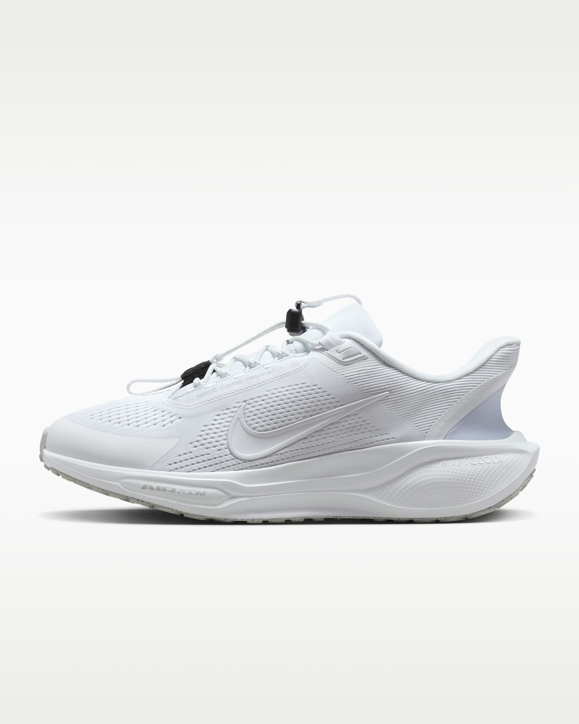 Nike Pegasus EasyOn Men's Road Running Shoes - White/Pure Platinum/Dark Smoke Grey/White