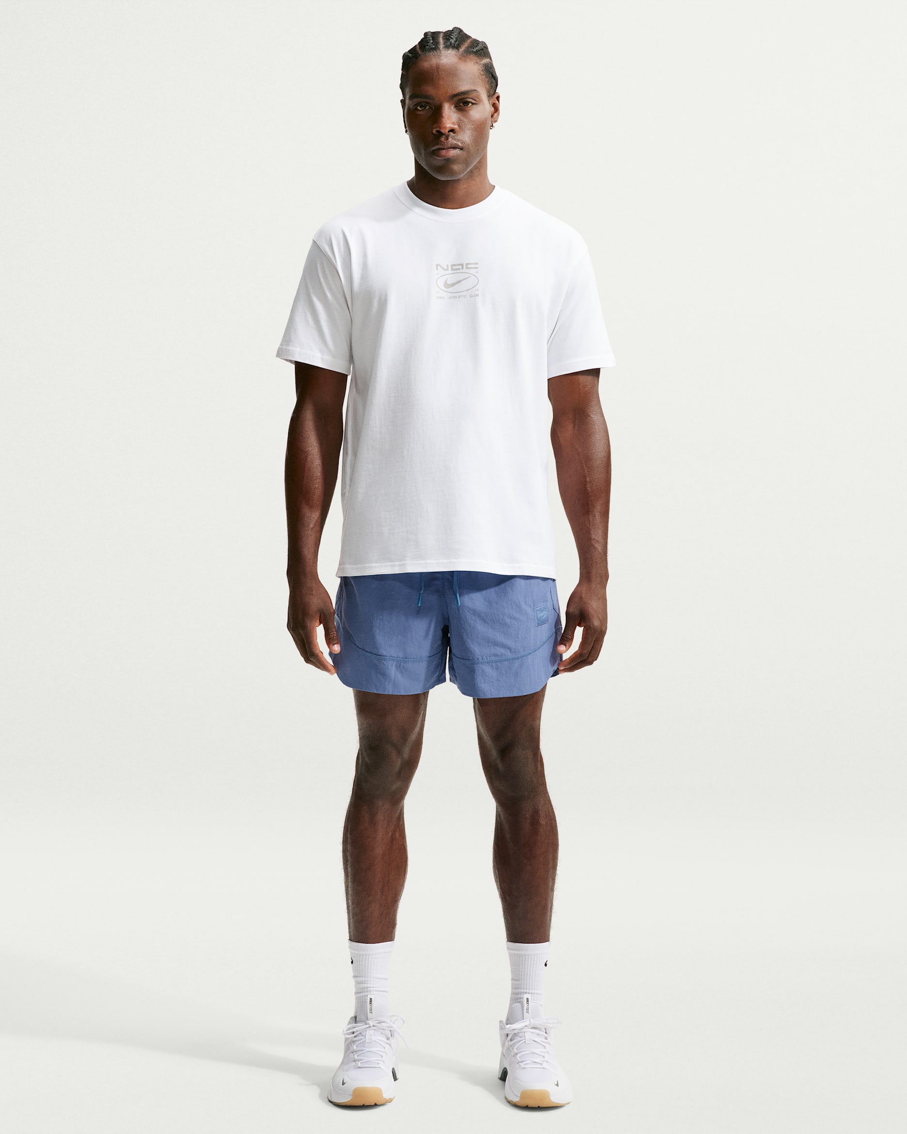 Nike N.A.C. Pantalón corto de tejido Woven Dri-FIT - Hombre - Indigo Storm/Indigo Storm