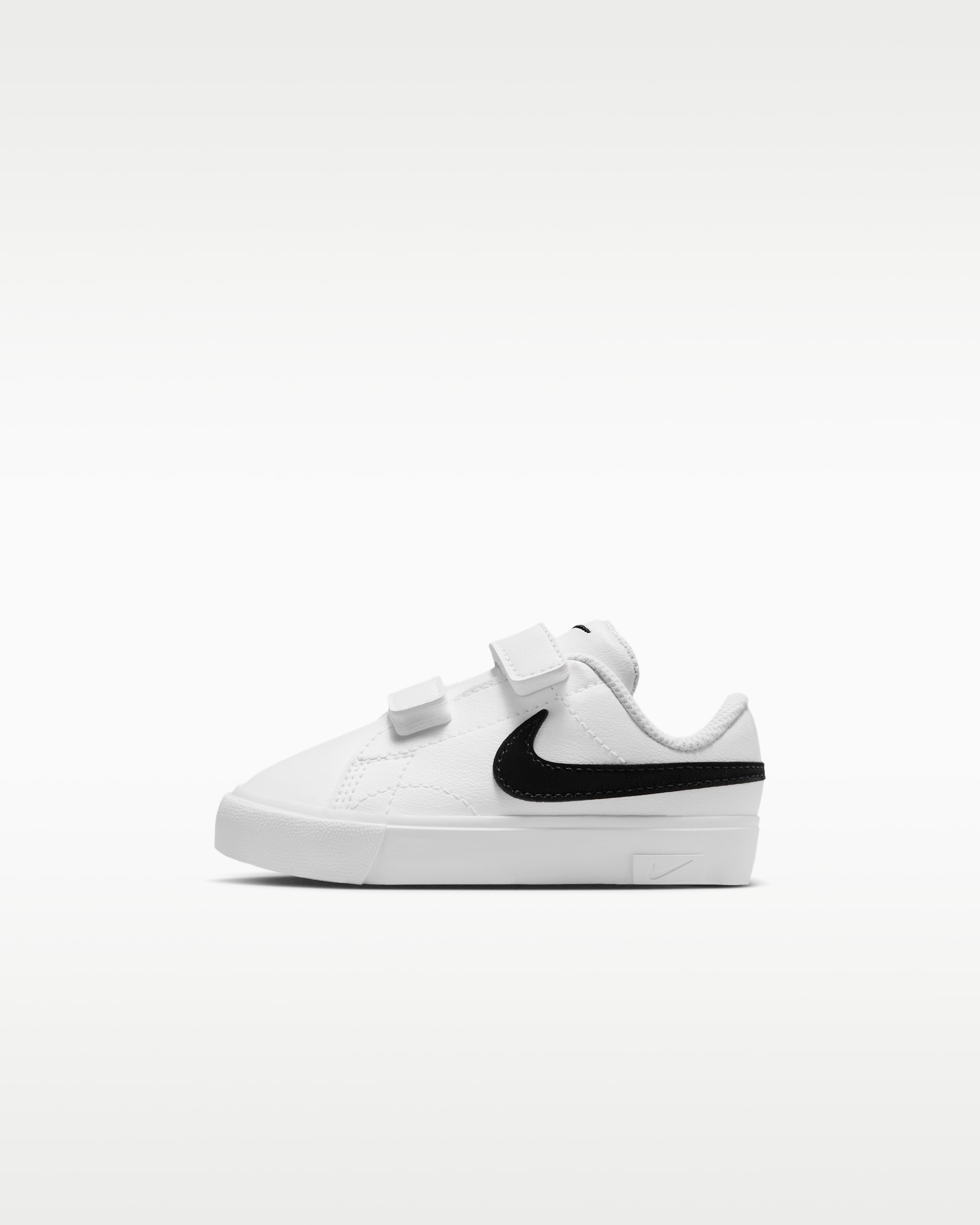 Nike Tennis Essential Schuh (Babys/Kleinkinder) - Weiß/Weiß/Schwarz