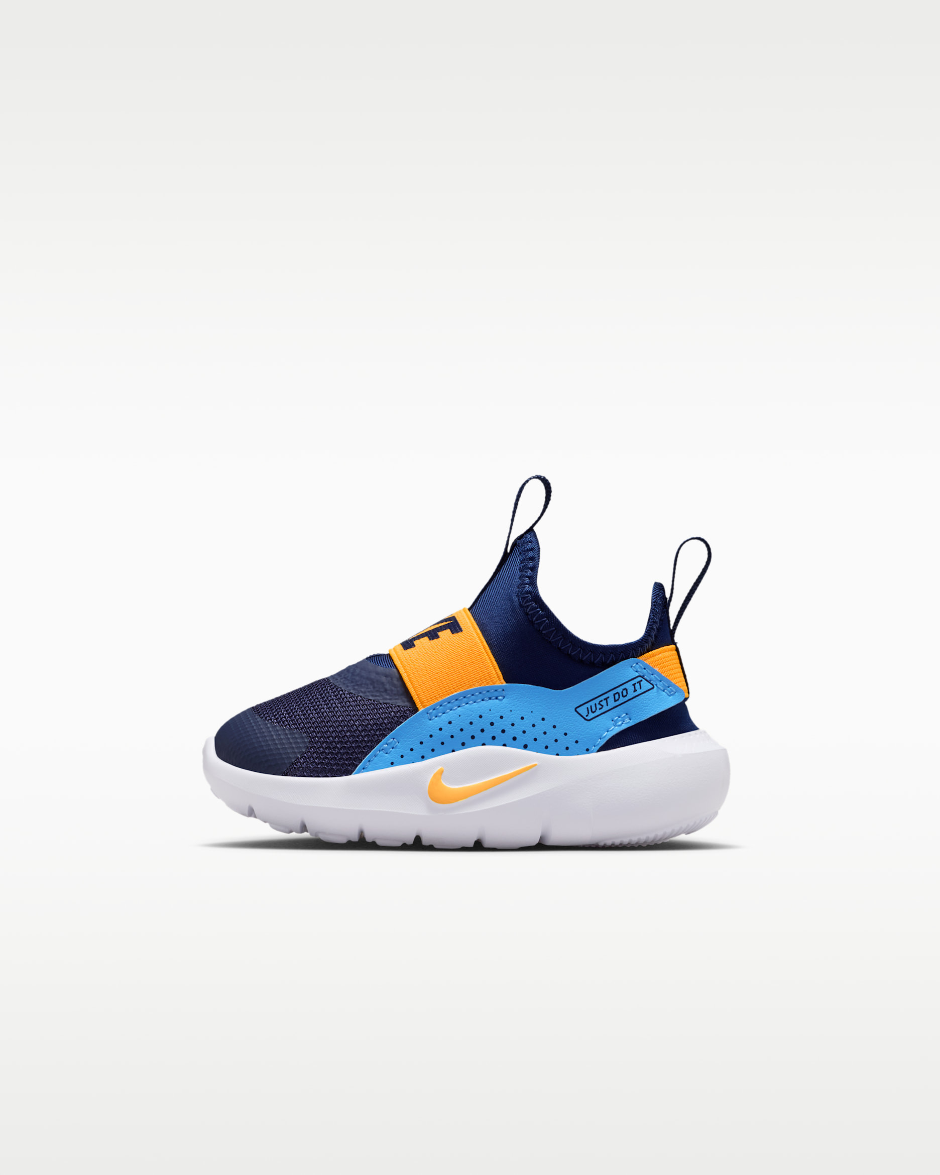 Nike Flex Runner 4 Baby/Toddler Shoes - Midnight Navy/University Blue/White/Laser Orange
