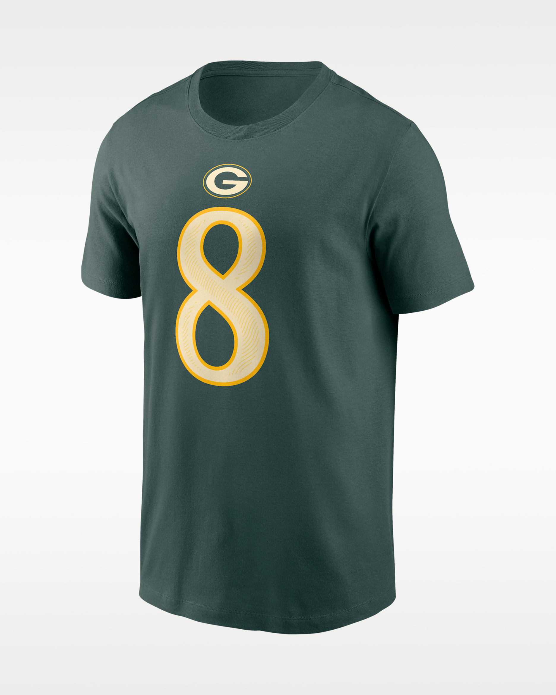 Josh Jacobs Green Bay Packers Rivalries Collection Men's Nike NFL T-Shirt - Green