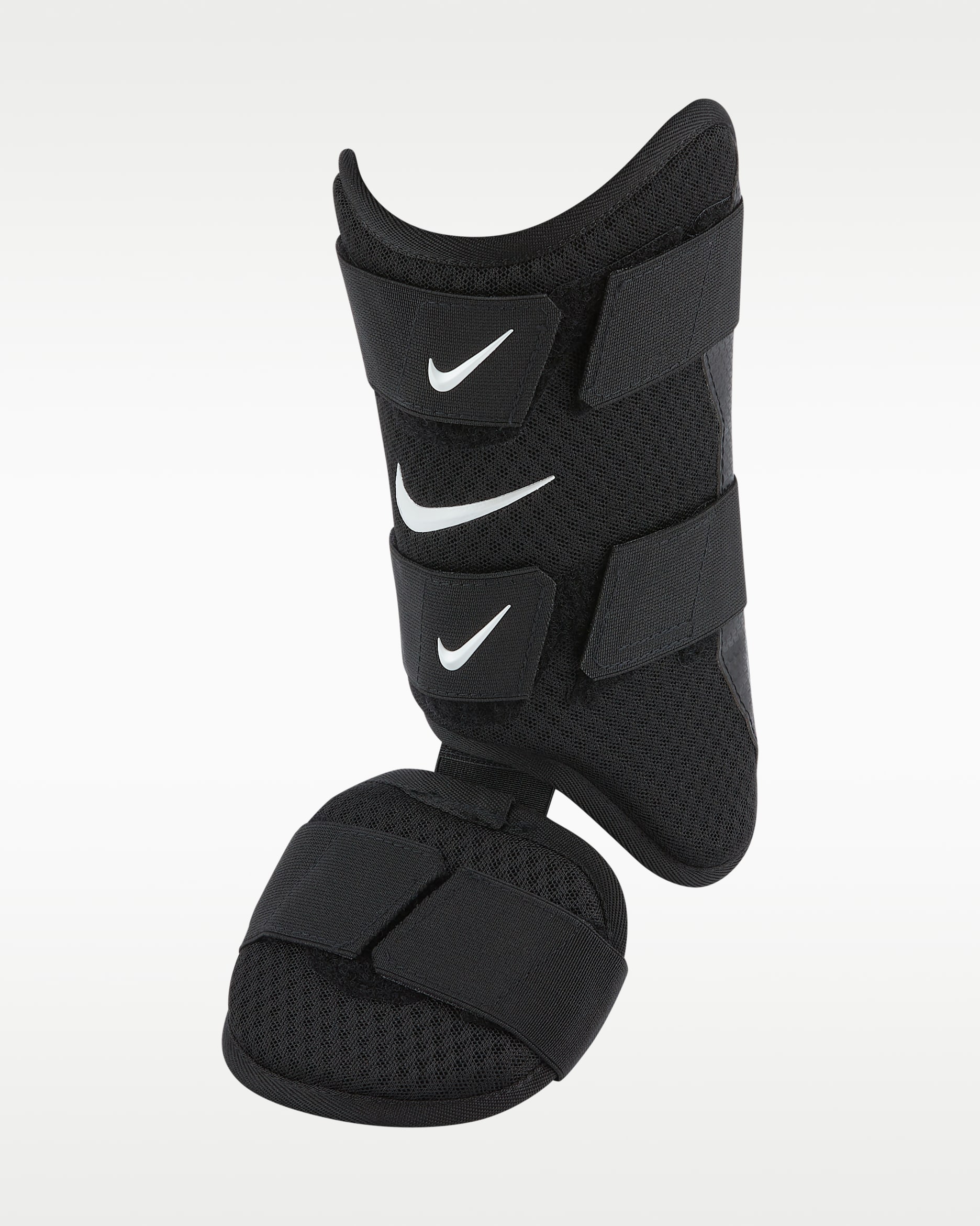 Nike Diamond Kids' Baseball Batter's Leg Guard (Left Handed Hitter) - Black