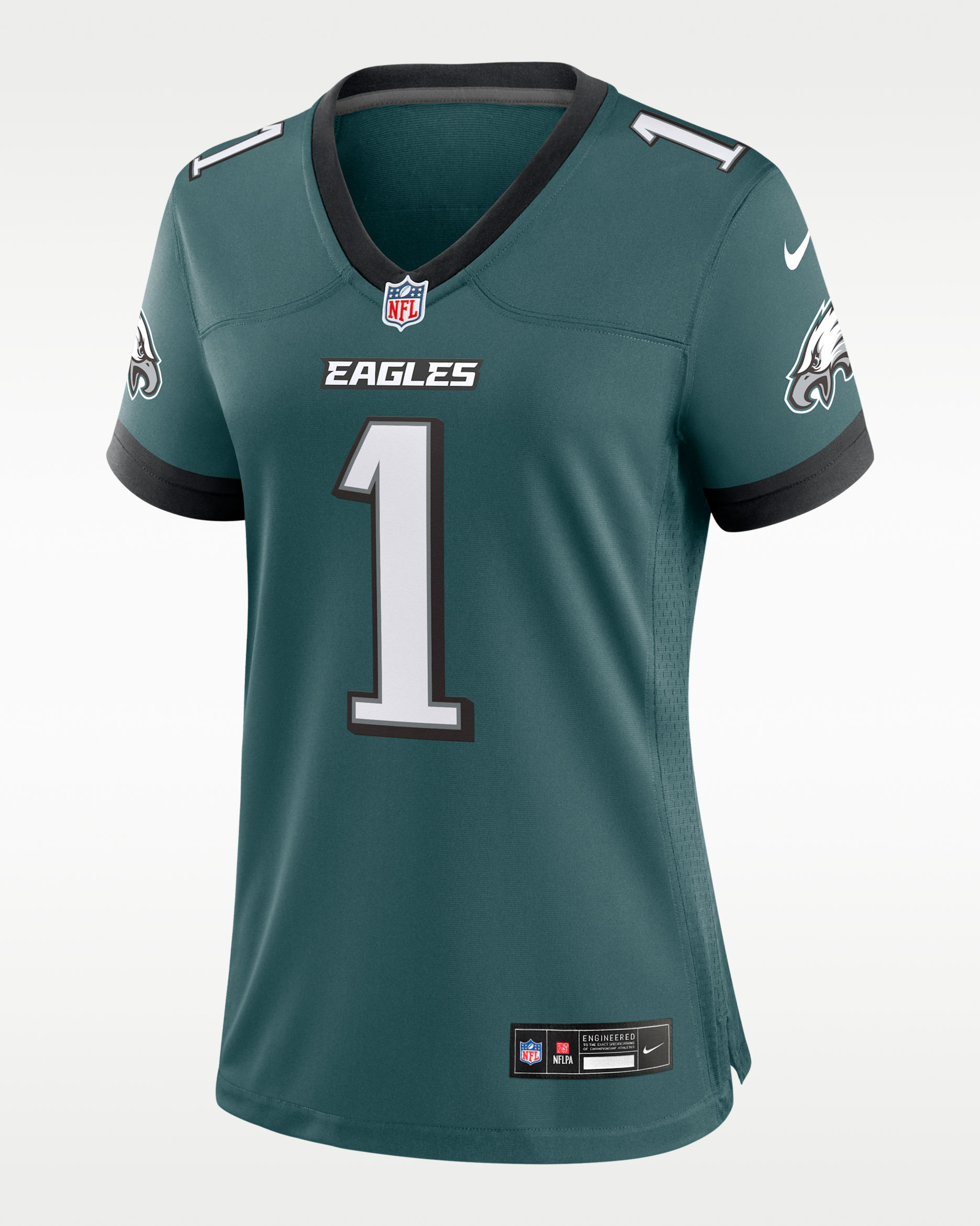 Jalen Hurts Philadelphia Eagles Women's Nike NFL Game Jersey - Green