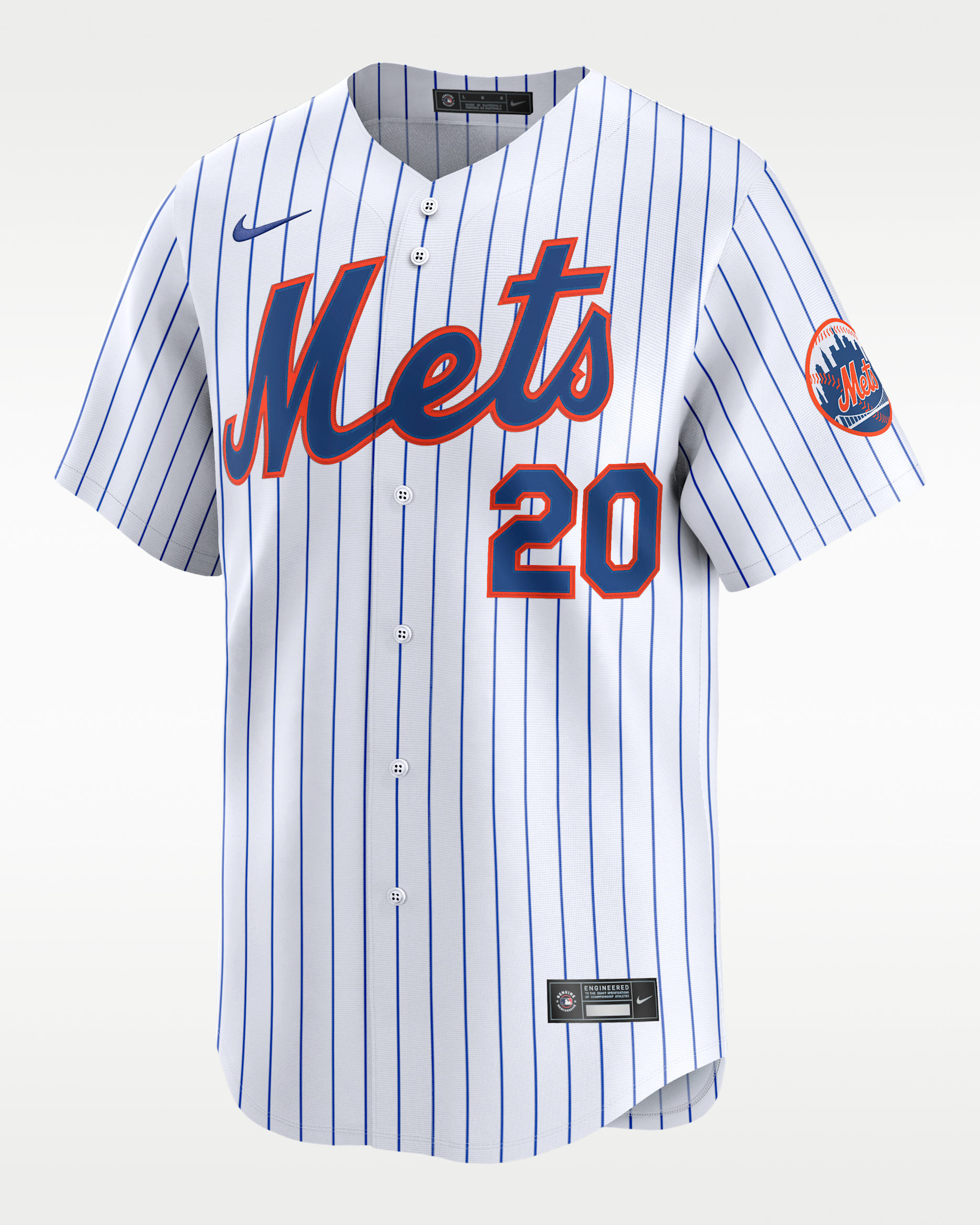 Pete Alonso New York Mets Men's Nike Dri-FIT MLB Limited Jersey - White