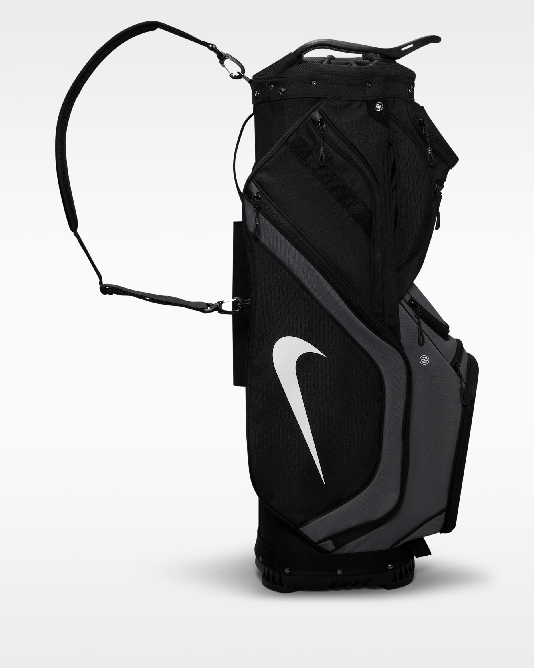 Bolsa de golf Nike Performance Cart - Negro/Gris hierro/Blanco