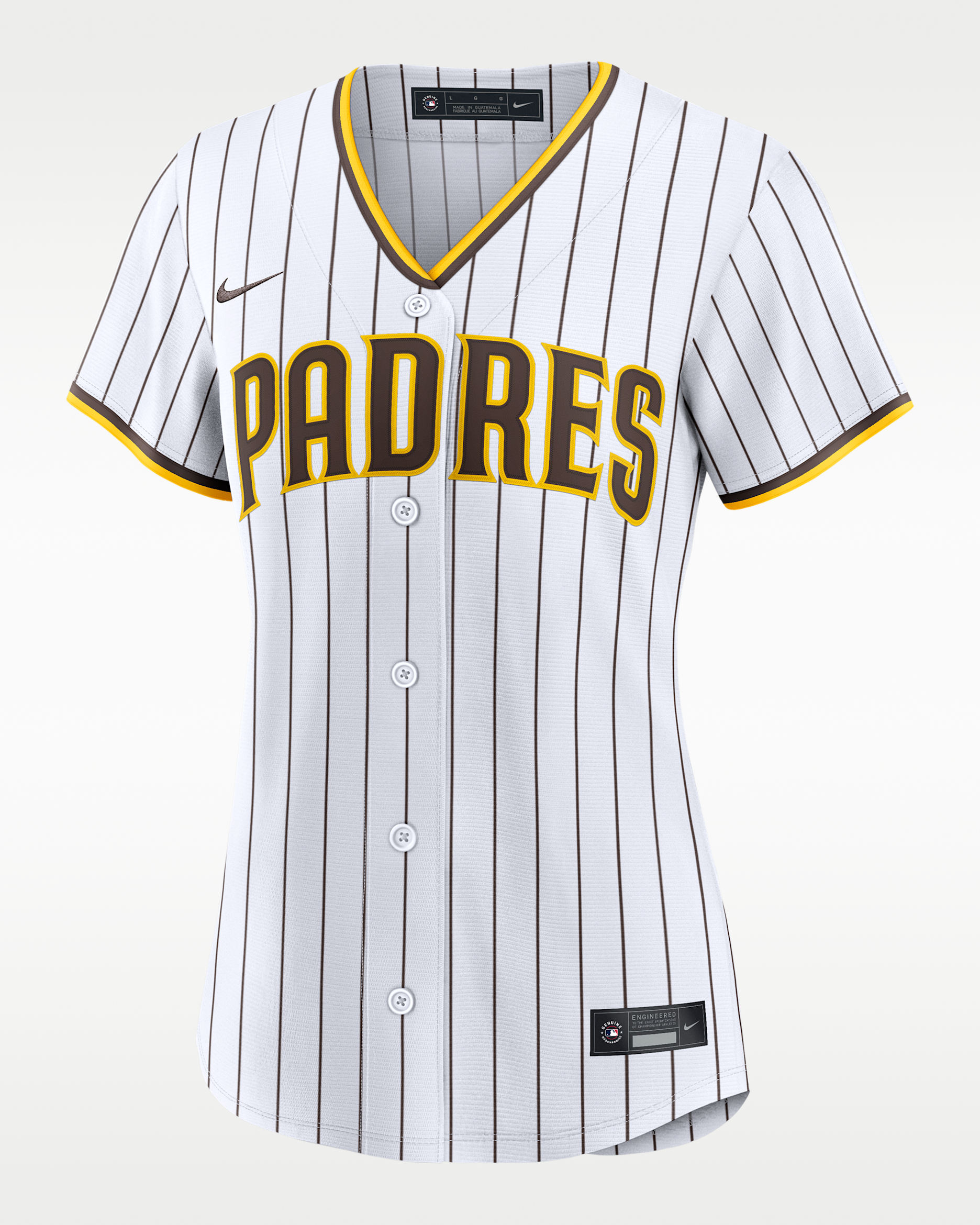 Jersey Nike MLB Replica para mujer de los San Diego Padres - Blanco