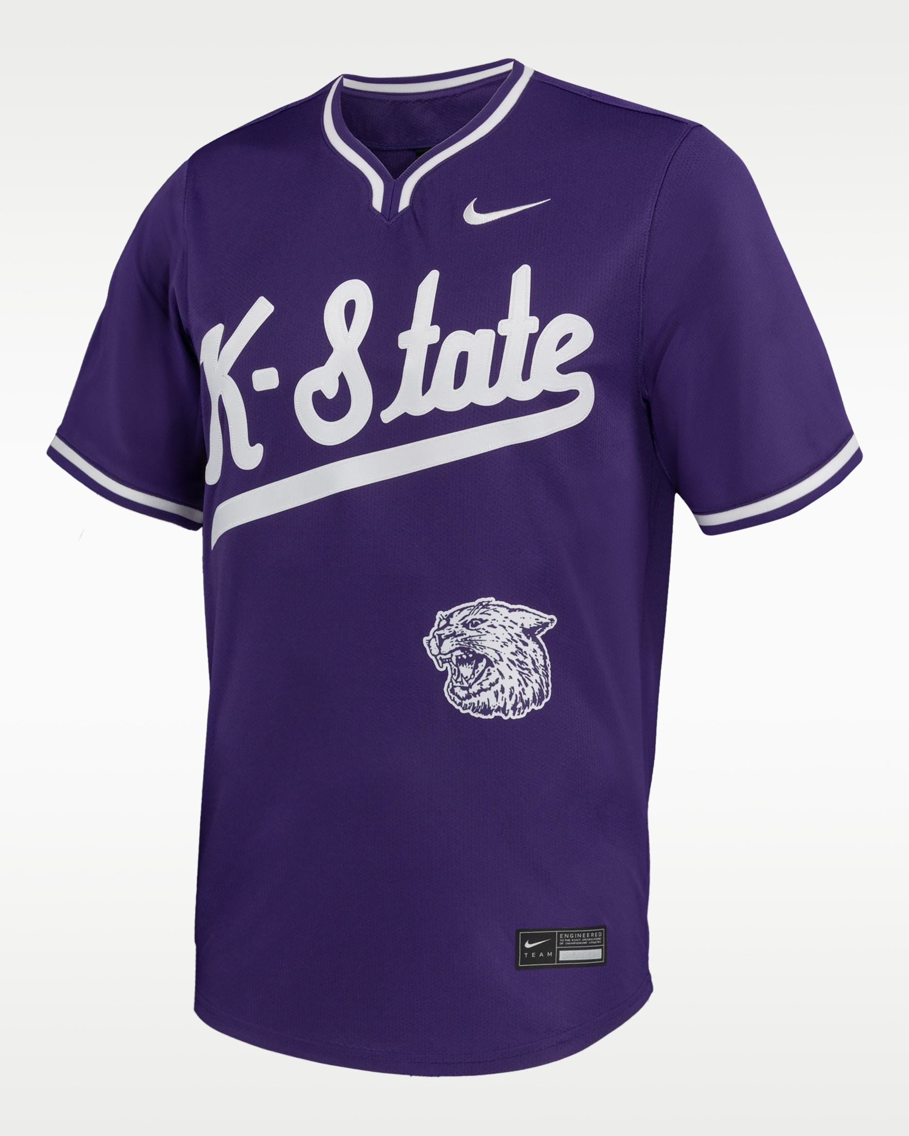 Kansas State Big Kids' Nike Dri-FIT College Limited Baseball Jersey - Purple