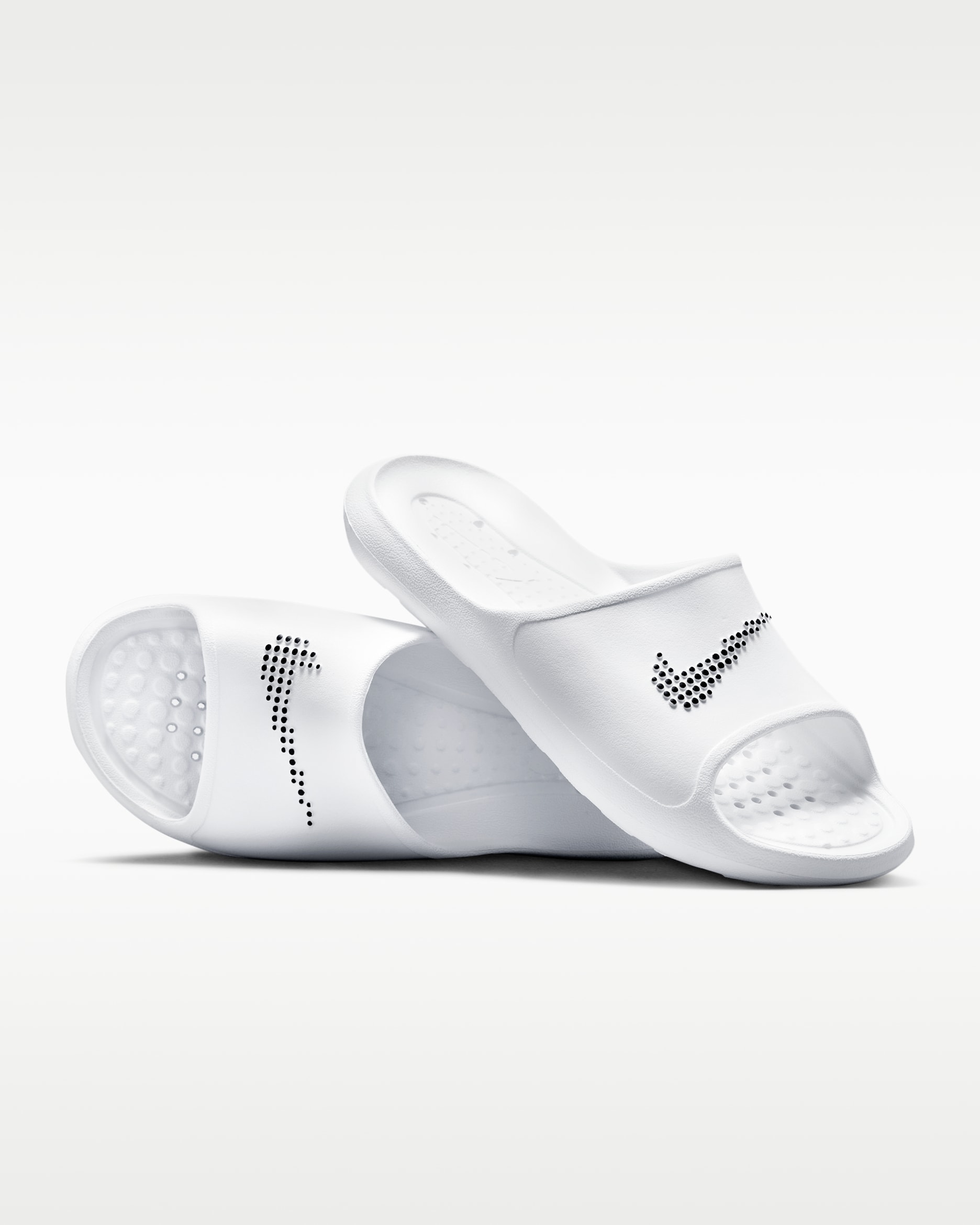 Nike Victori One Men's Shower Slide - White/White/Black
