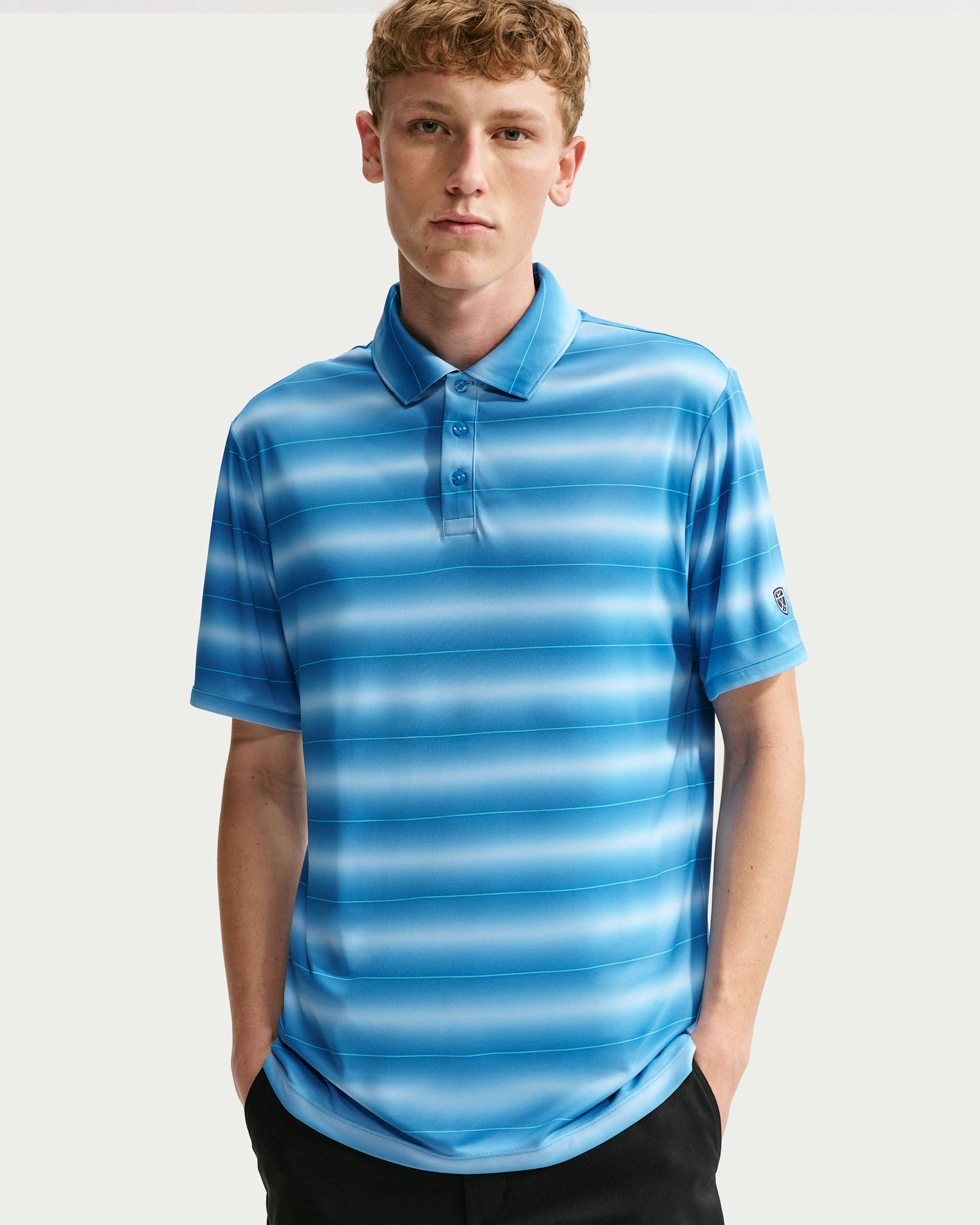Nike Par Men's Dri-FIT Golf Polo - Aurora Blue