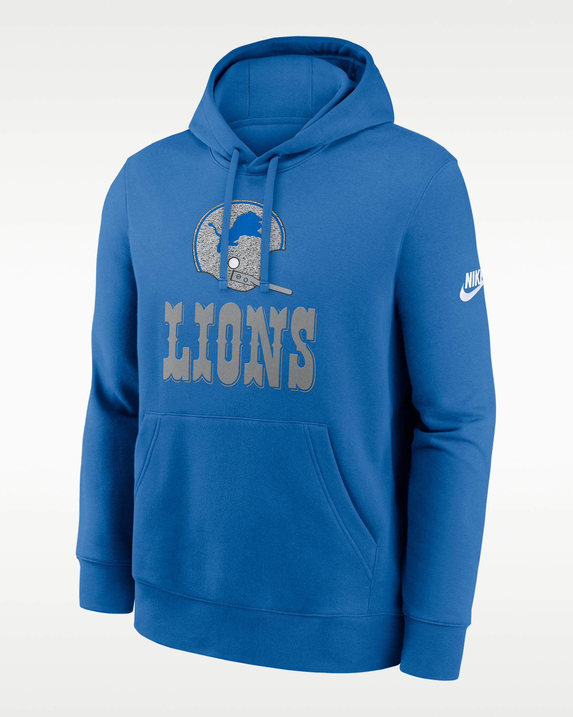 Detroit Lions Best Season Rewind Club Men's Nike NFL Pullover Hoodie - Royal