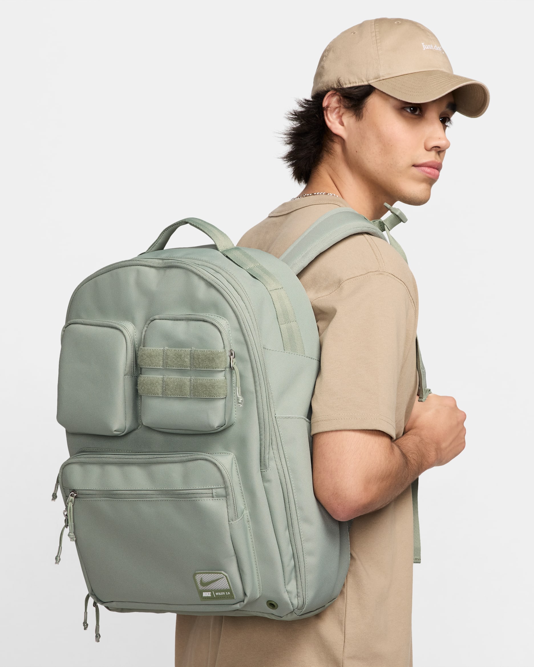 Nike Utility Power Backpack (33L) - Jade Horizon/Jade Horizon/Oil Green