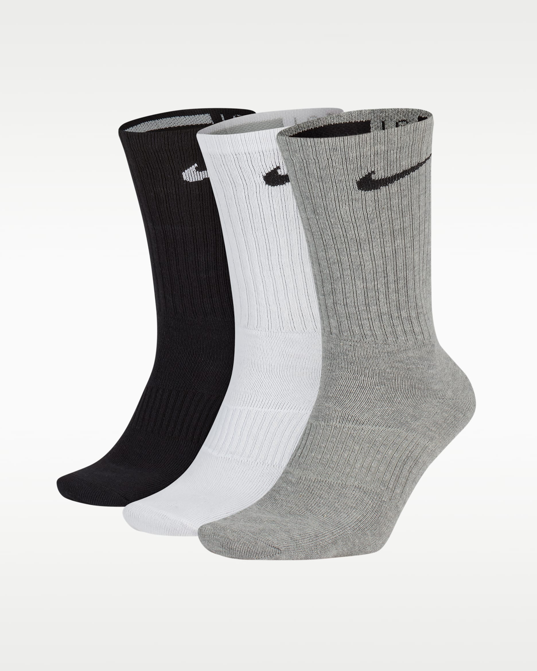 ナイキ パフォーマンス ライトウェイト トレーニング クルー ソックス (3足) - マルチカラー