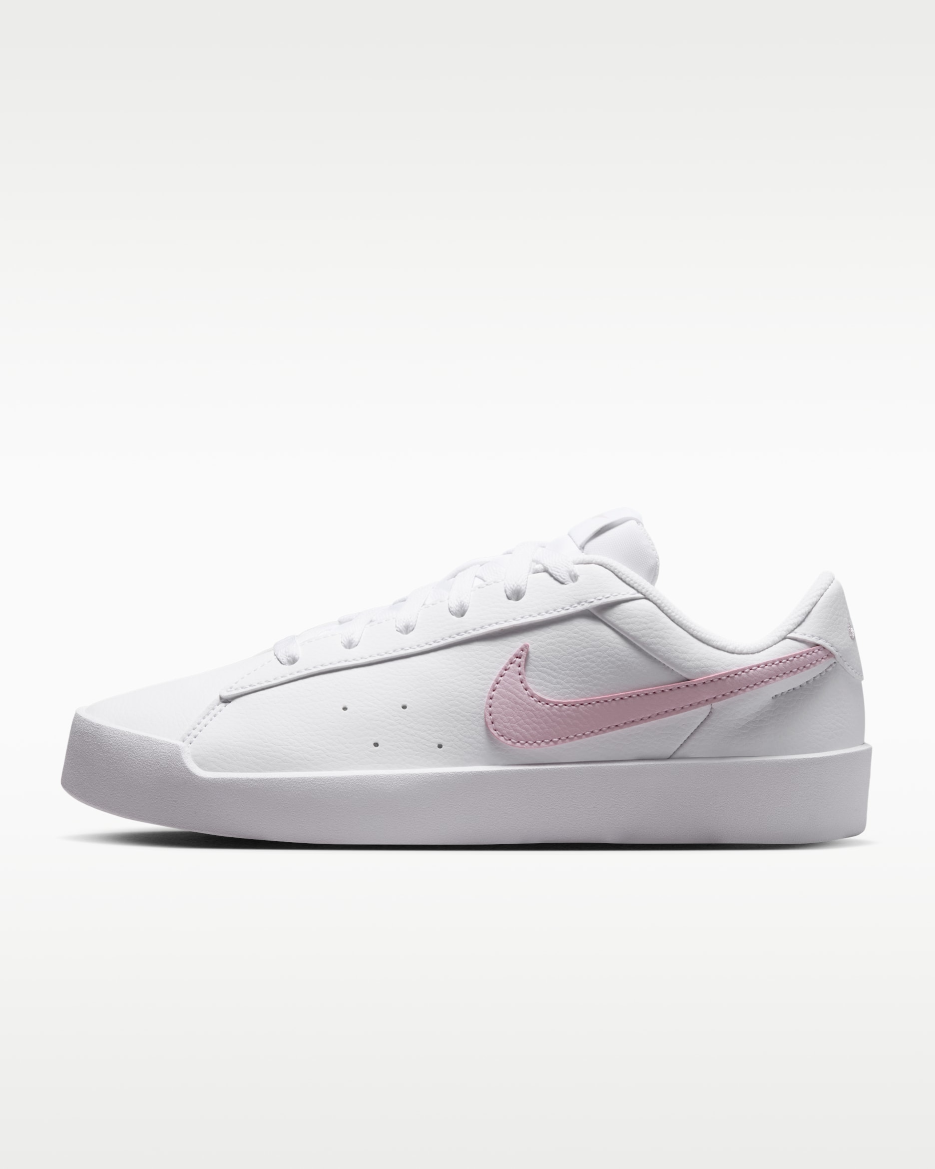 Nike Court Heritage SL Women's Shoes - White/White/Bleached Lilac